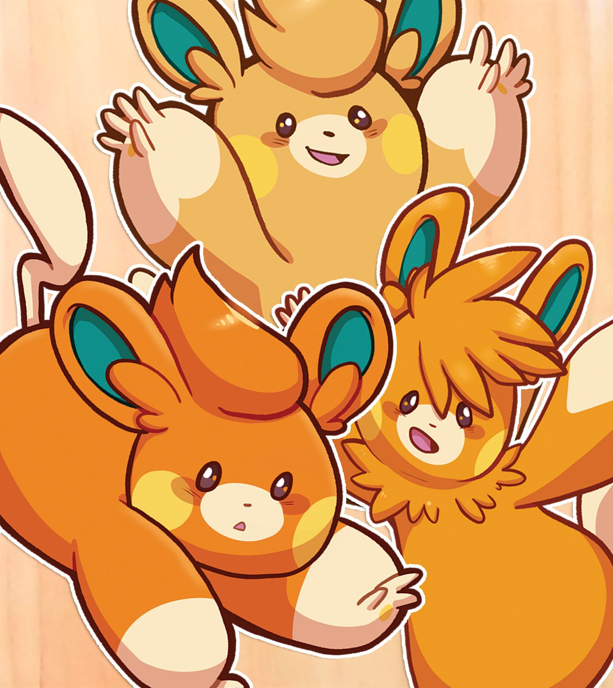 2000x2245 Cute Pawmo Pawmi Pawmot Stickers