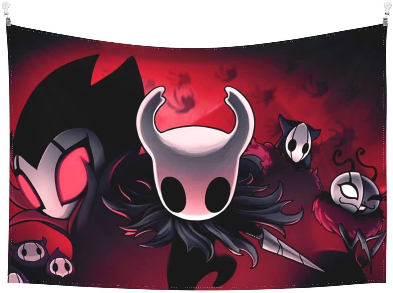1284x956 Hollow Knight Tapestry Troupe Master Grimm Nightmare Backdrop Game Art Wall Hangings Home Room Decor