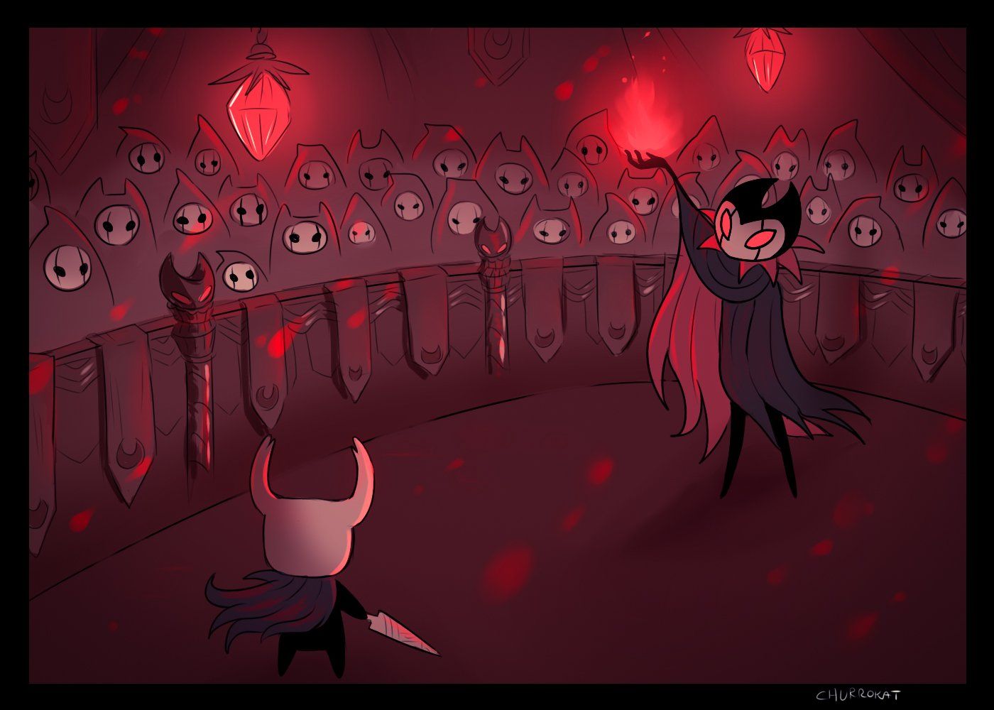 1400x1000 churrokat on X: Day 6's Troupe Tents #HollowKnight / X