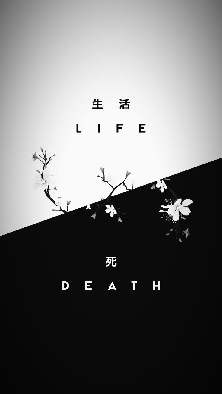 736x1308 Black and white wallpaper