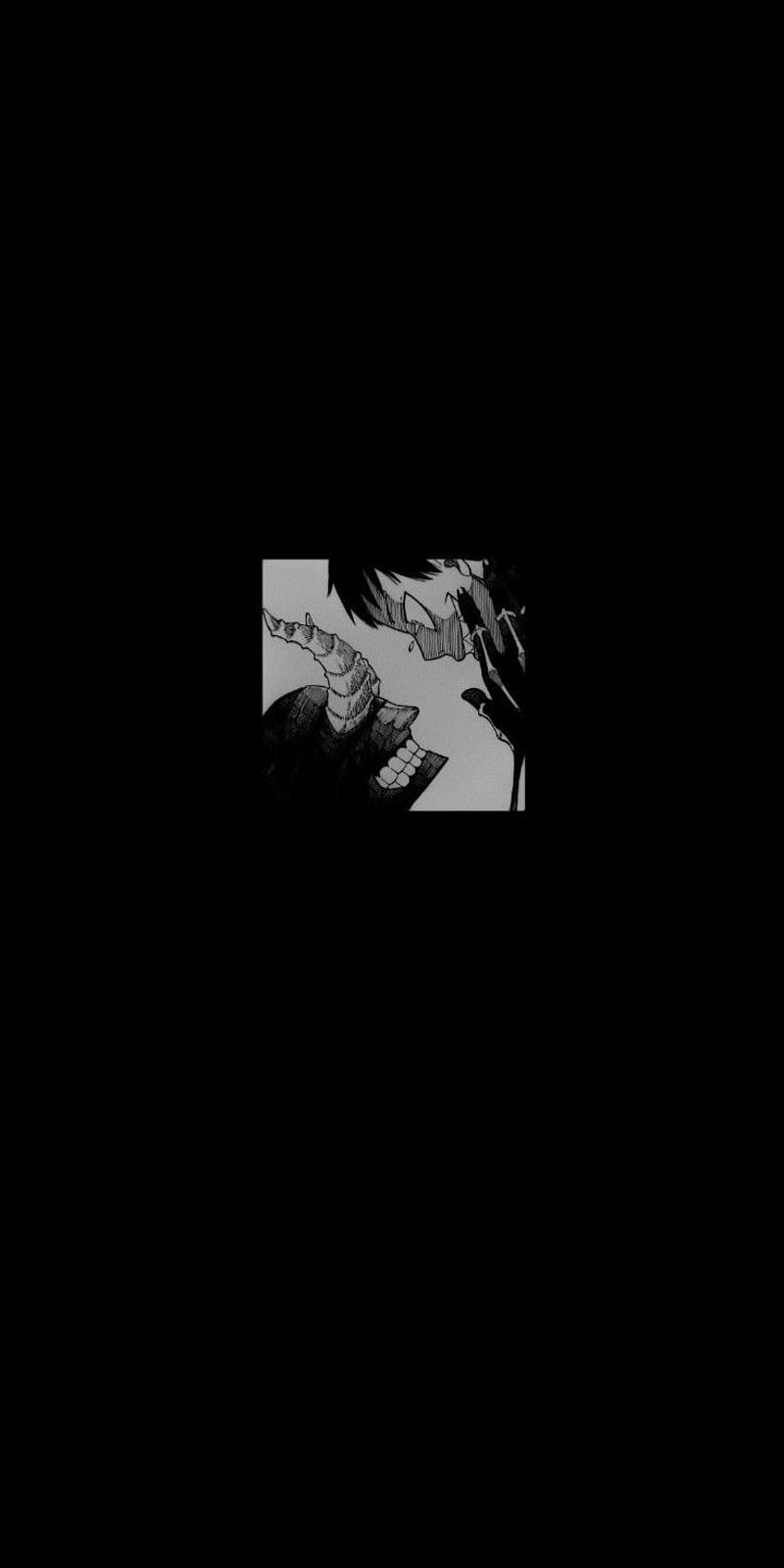 800x1600 Black Anime iPhone, Grunge Anime, HD phone wallpaper