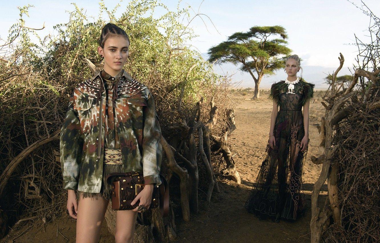 1332x850 Wallpaper Valentino, Spring, Summer, Campaign, Steve McCurry