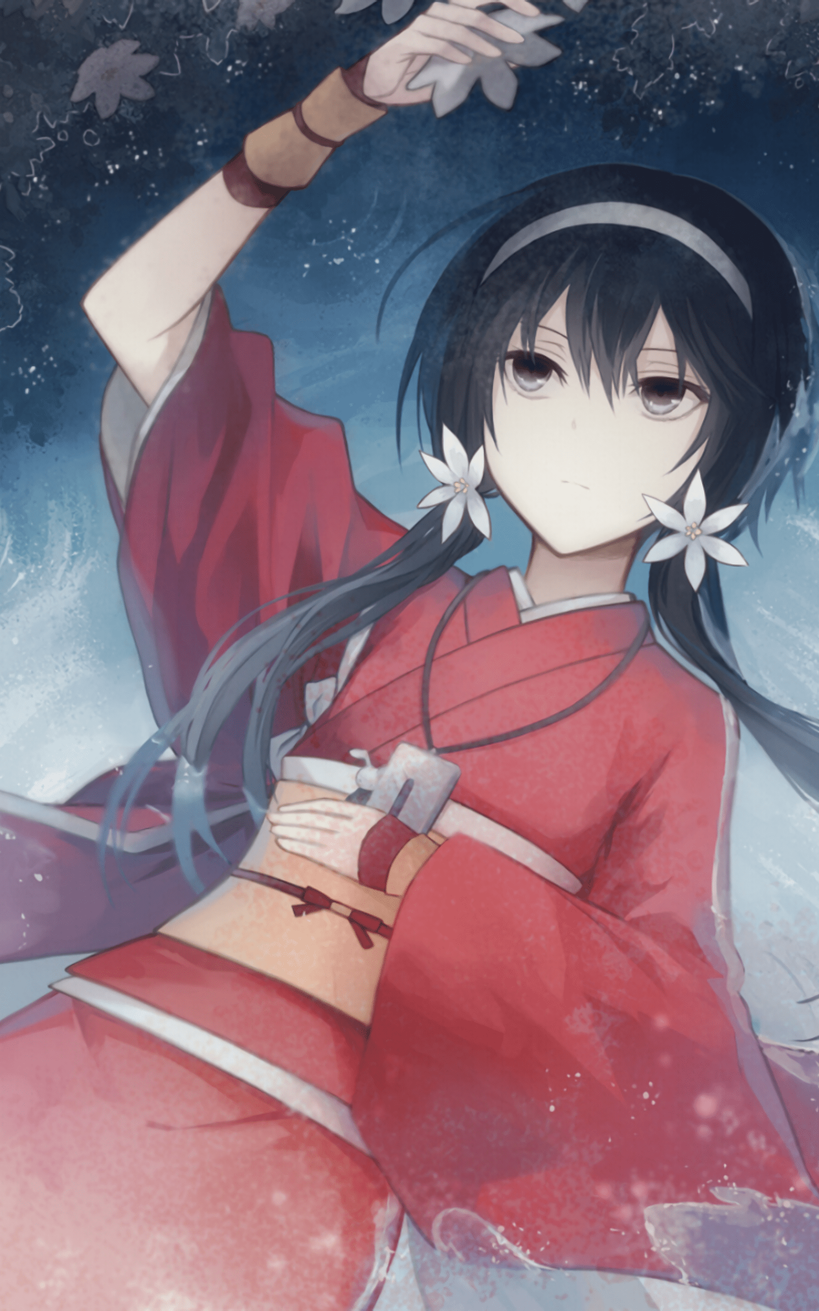 1600x2560 Download 1600x2560 Bungou Stray Dogs, Kyouka Izumi, Yukata