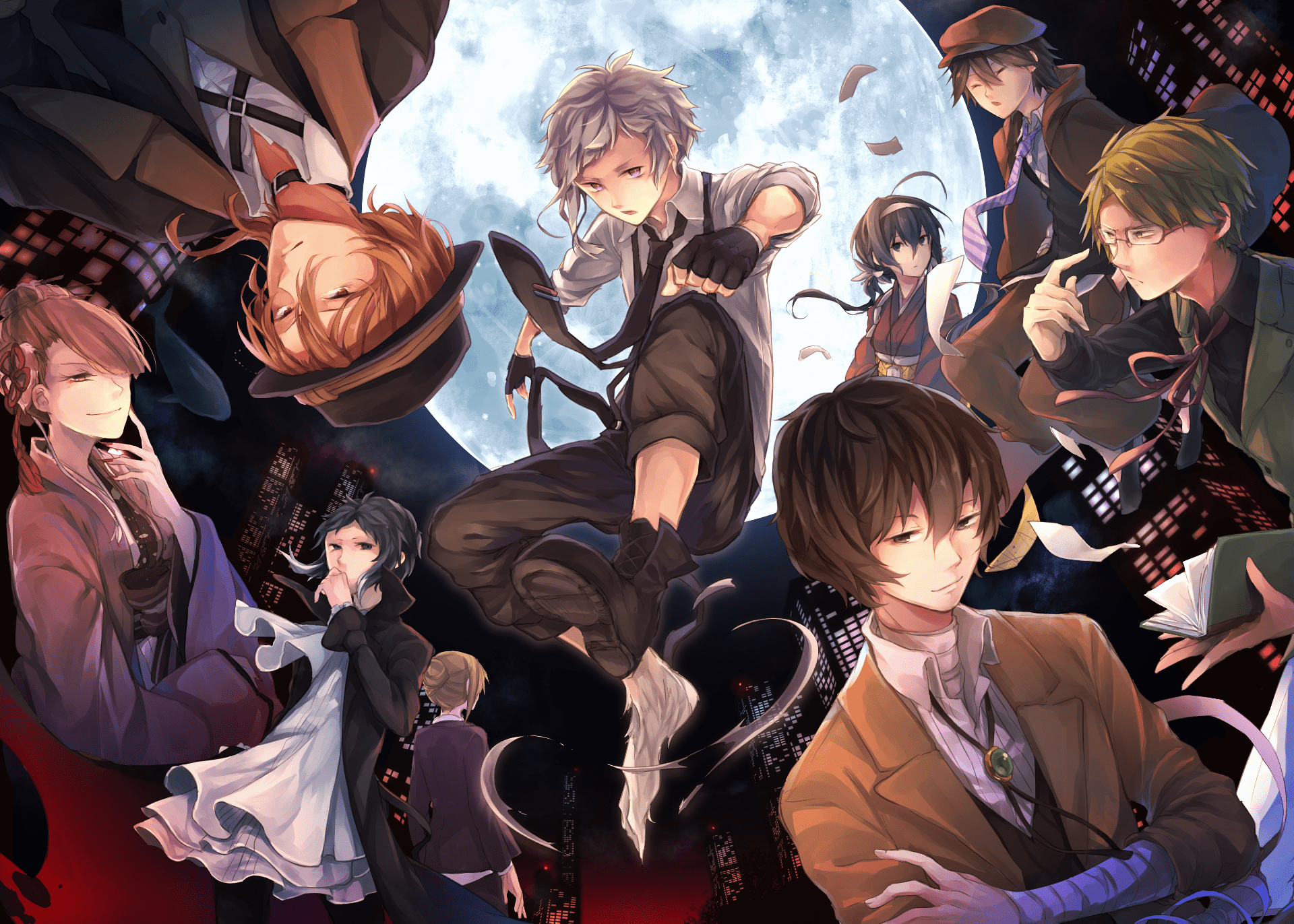 1920x1372 Bungou Stray Dogs HD Wallpaper