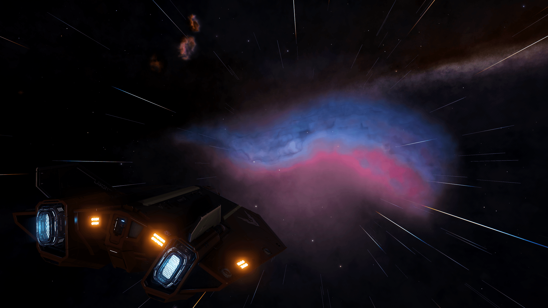 1920x1080 Cotton Candy Nebula? Nope, just Veil Nebula West
