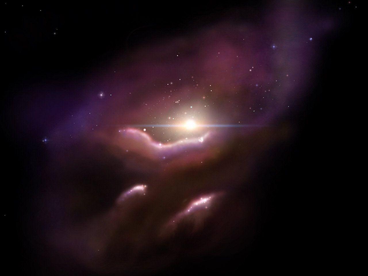 1280x960 Hubble Nebula Wallpaper.Le Nebulose. Zooming In On The Veil Nebula