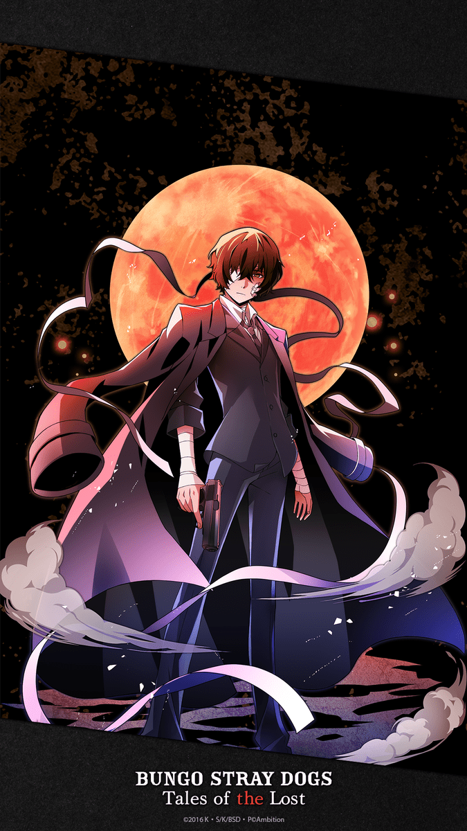 675x1200 Bungo Stray Dogs: Tales of the Lost on X: Enter the Dark Age with special mobile wallpaper