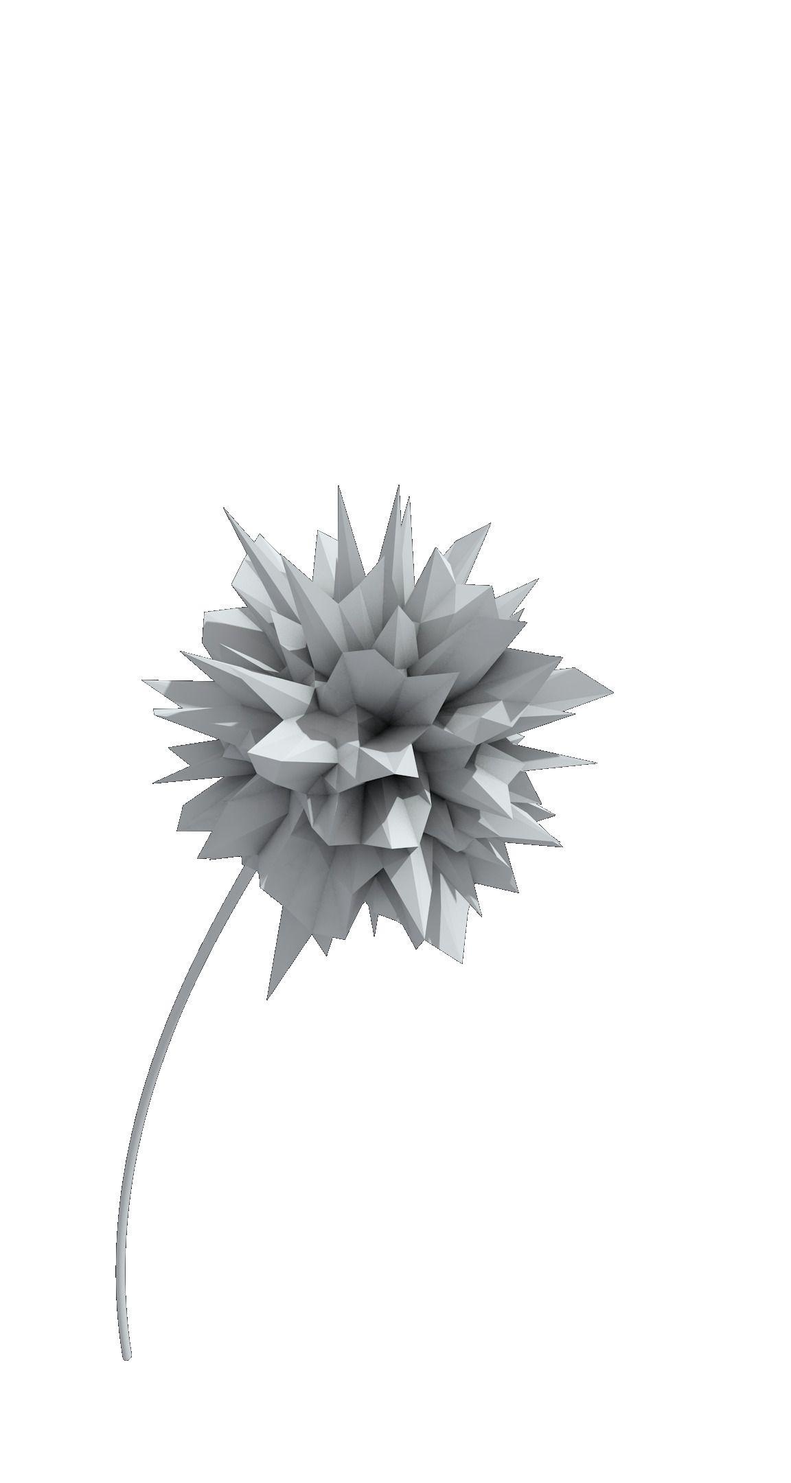 1152x2160 no Background, Flowers, Abstract, Cinema 4D, CGI, Plants