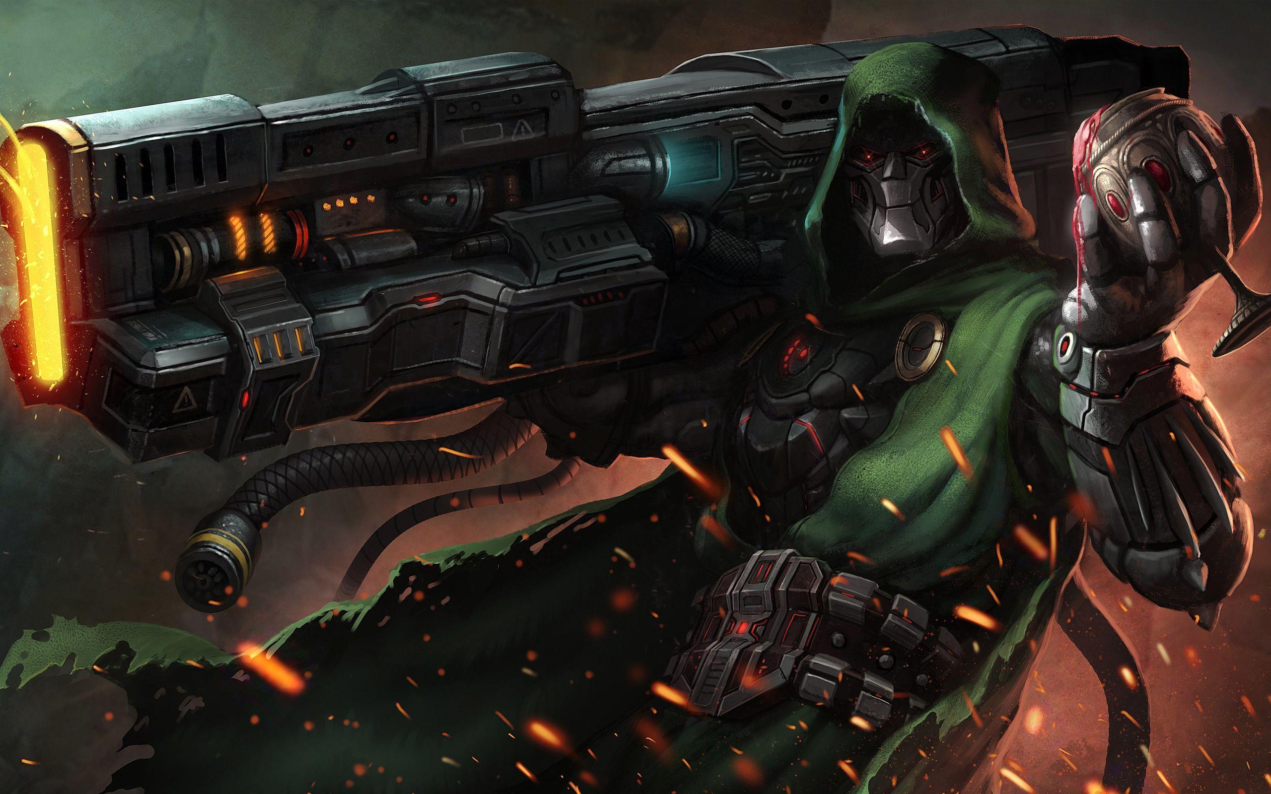 2560x1600 Doctor Doom Supervillain Marvel Comics 4k 2560x1600