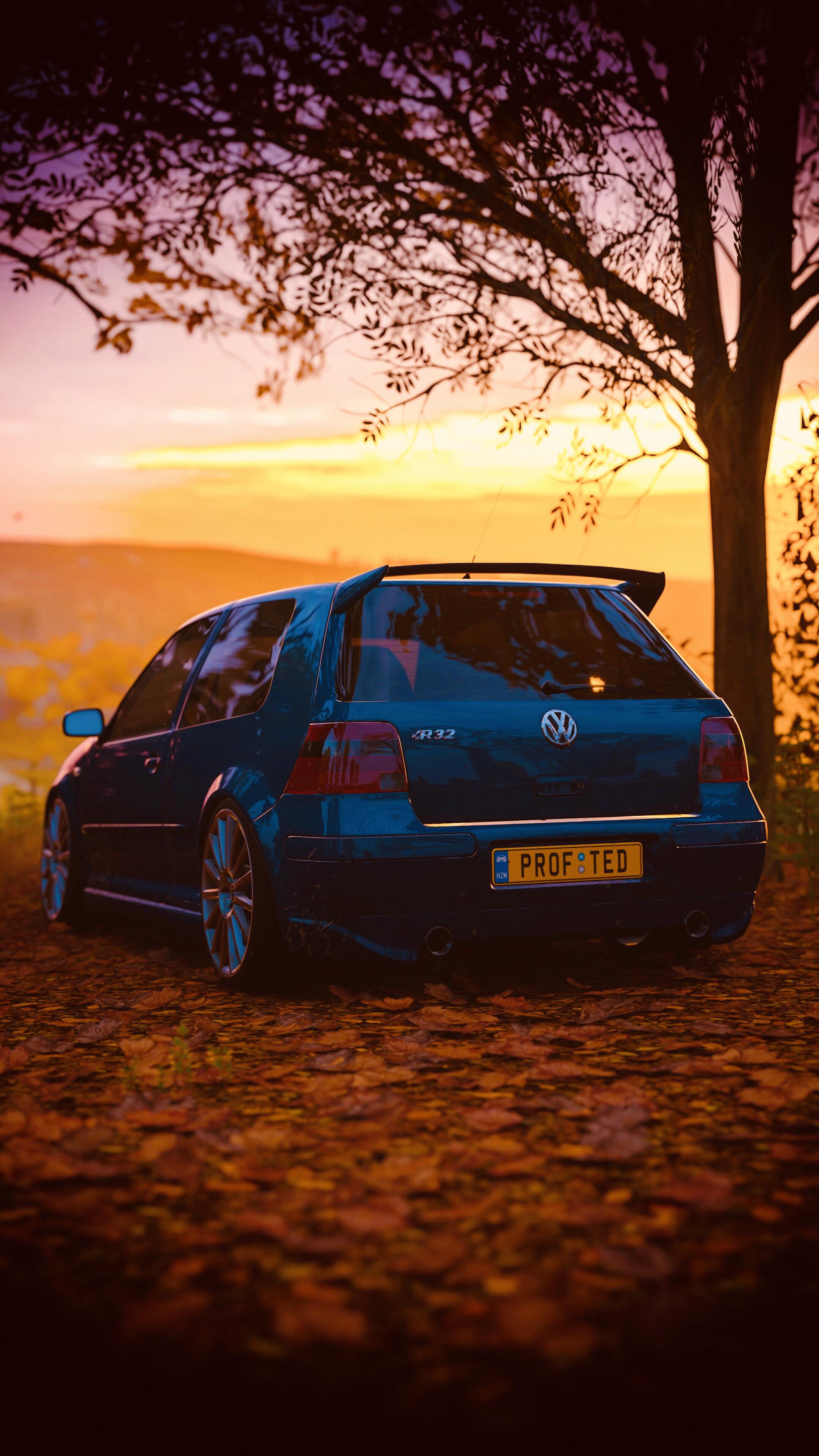 2157x3834 VW Golf R32 Wallpaper
