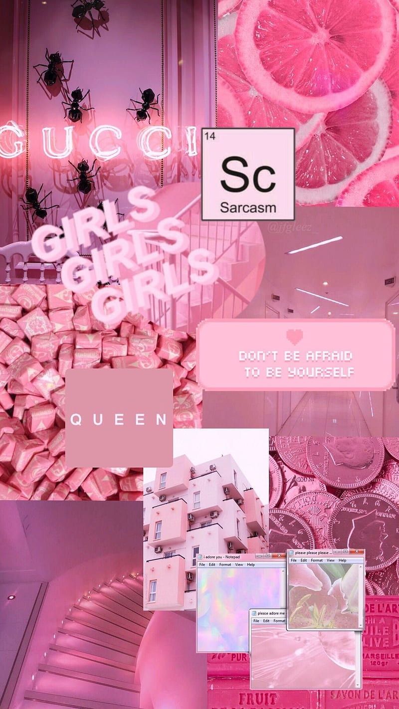 800x1422 Baddie Aesthetic, bad girl, pink, HD phone wallpaper