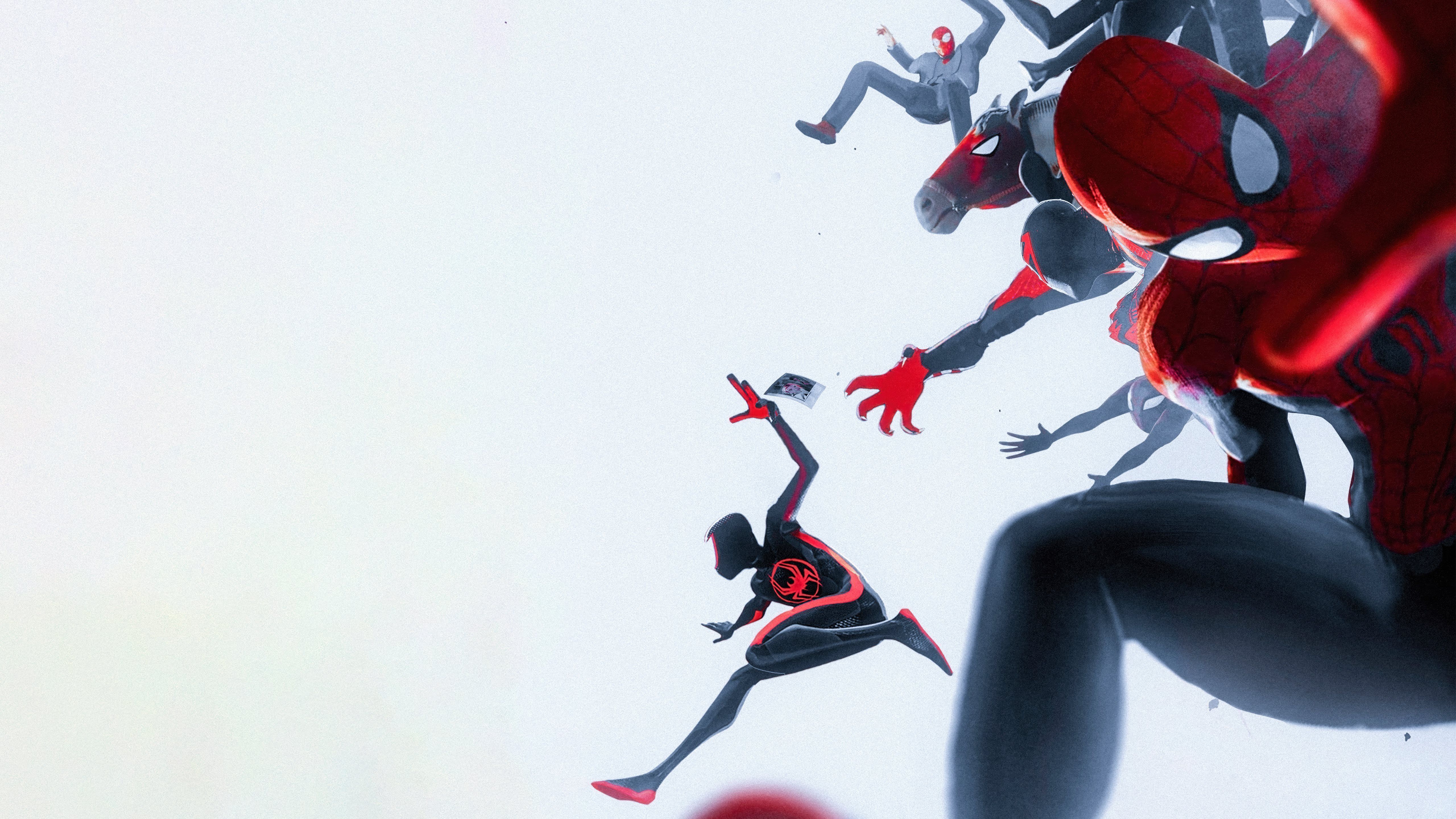 5120x2880 spider man across the spider verse MacBook Pro Wallpaper Download