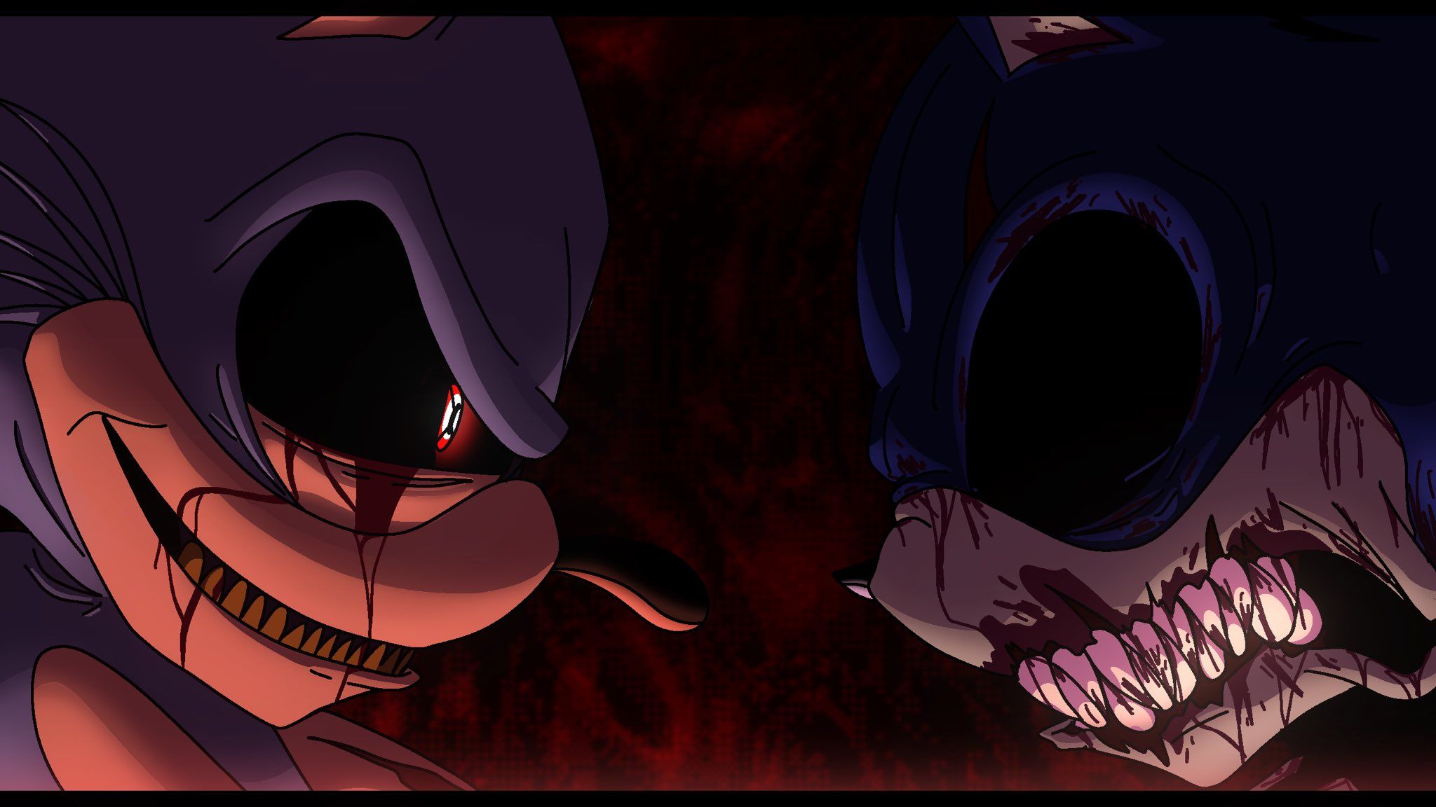 2048x1152 EXEORIGINS on X: Vs. Sonic.EXE: Origins Promo Art 3 “Separated by choice, bounded by the darkness.” #sonicexe #sonicexefnf #fnf / X