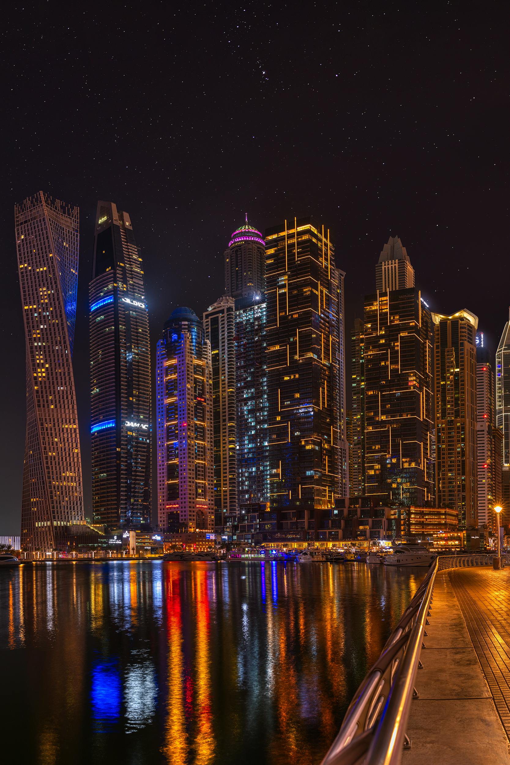 1667x2500 Dubai Night Photo, Download The BEST Free Dubai Night & HD Image