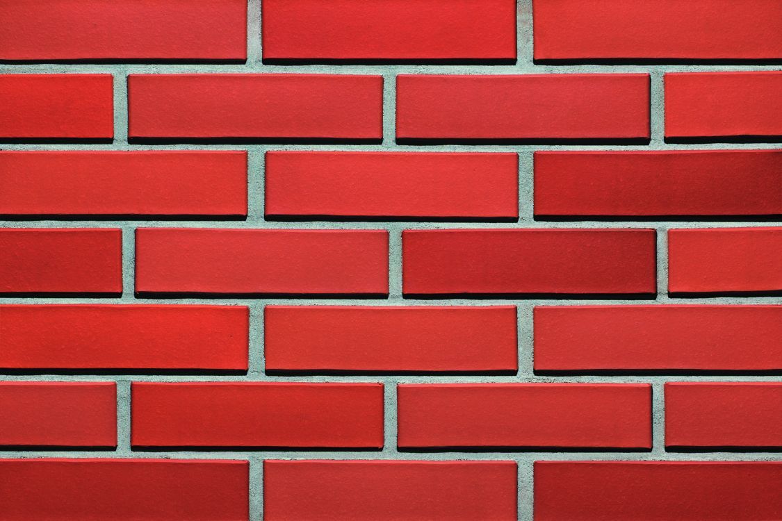 1125x750 Wallpaper Red and White Brick Wall, Background Free Image