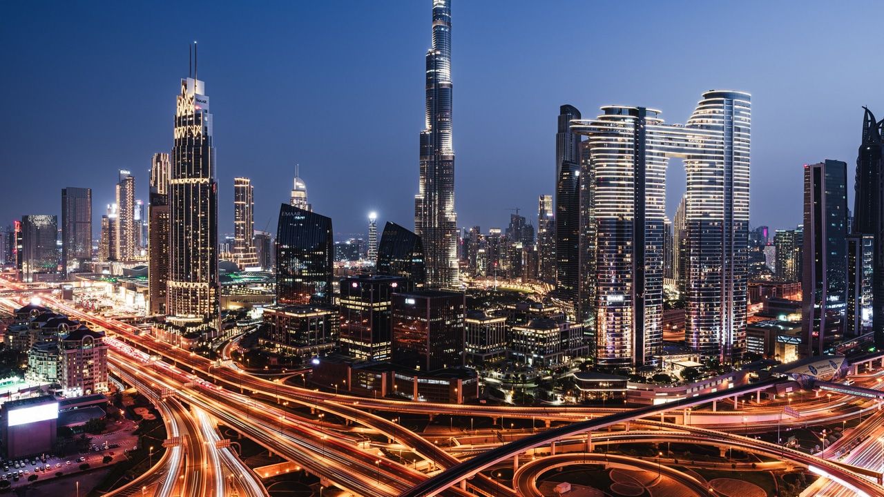 1280x720 BURJ KHALIFA 4K wallpaper
