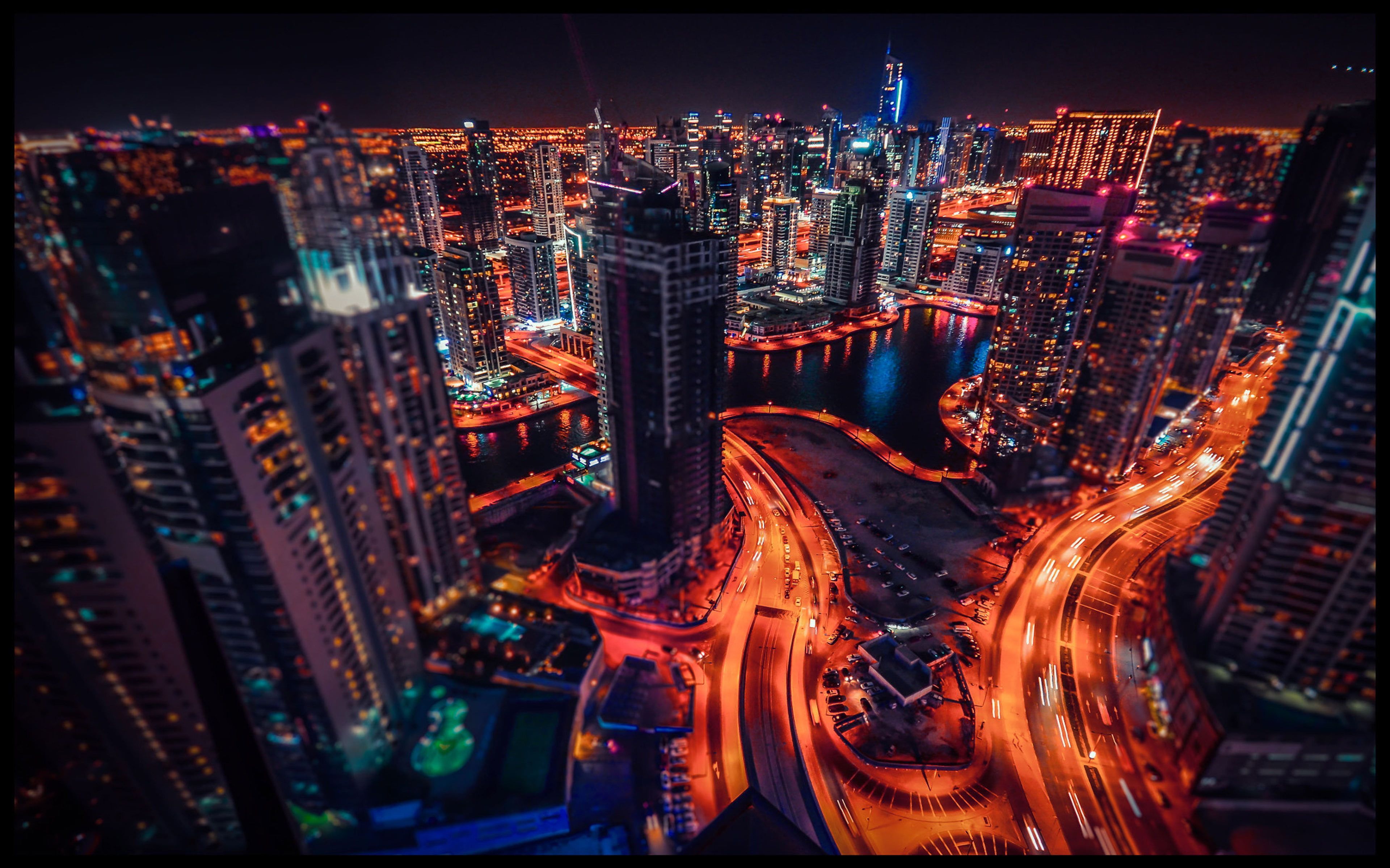3840x2400 Dubai City 4k Wallpaper
