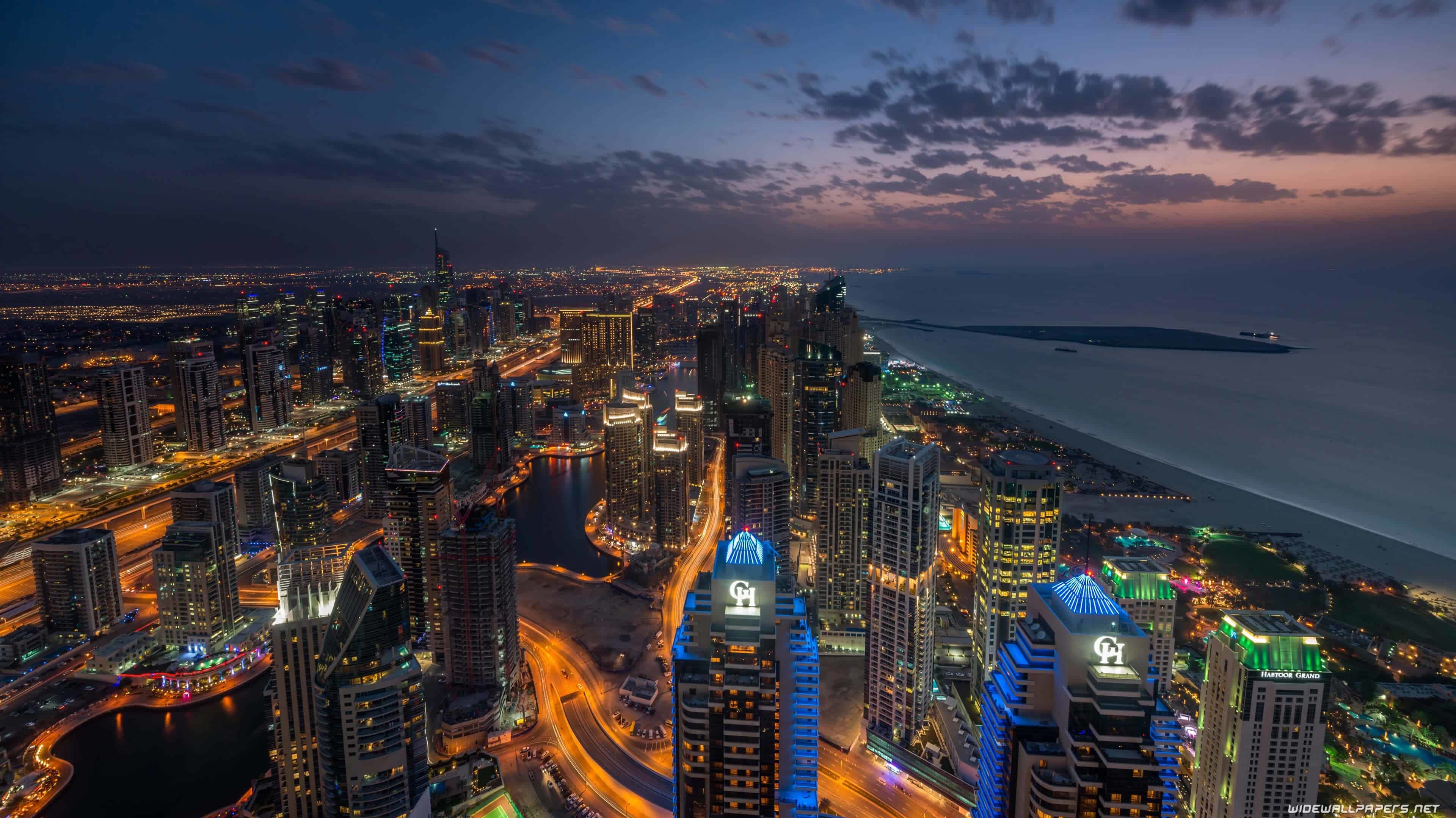 3840x2160 Dubai 4K Wallpaper