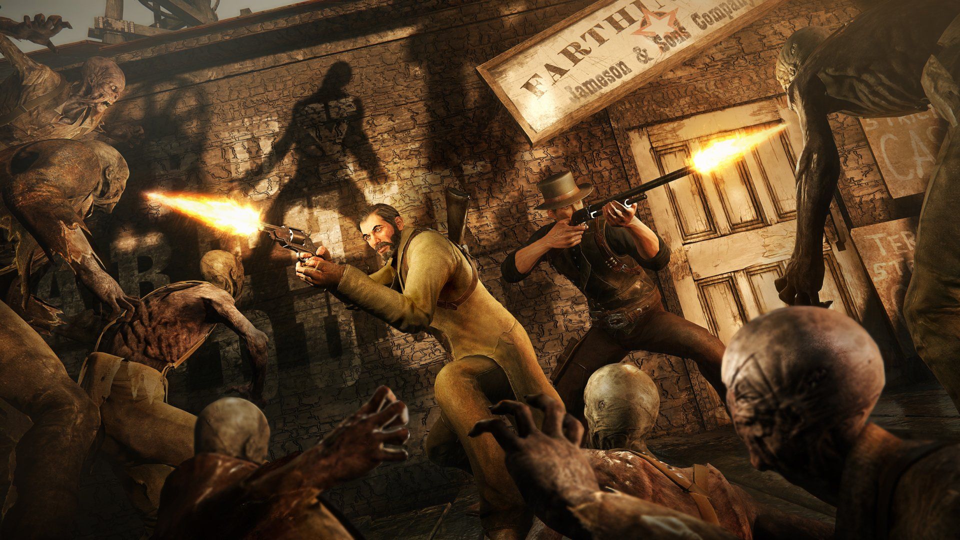 1920x1080 Download Video Game HUNT: Horrors Of The Gilded Age HD Wallpaper