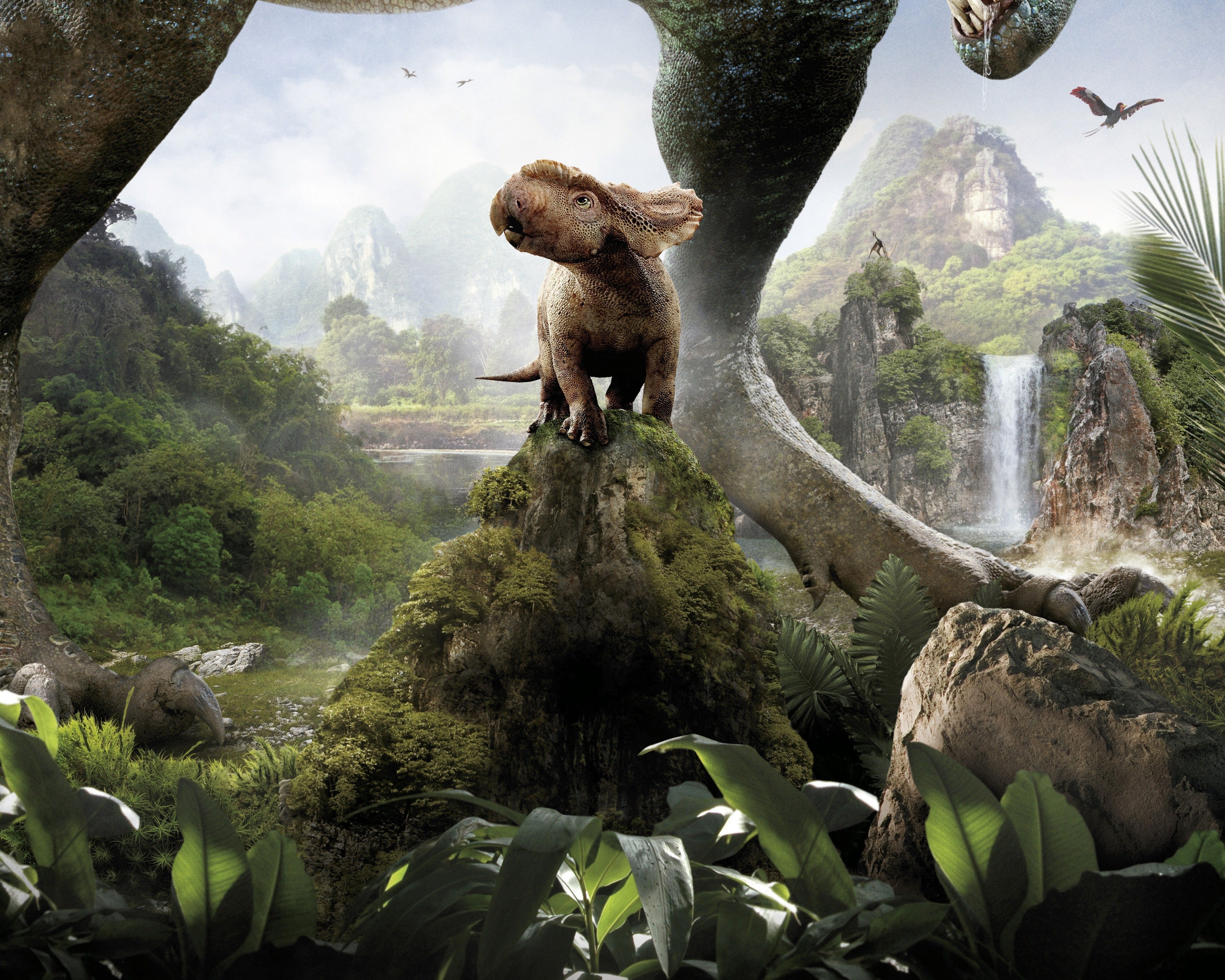 5000x4000 4K, 5K, Walking with Dinosaurs 3D, Protoceratops, Ancient animals, Dinosaurs, HD Wallpaper