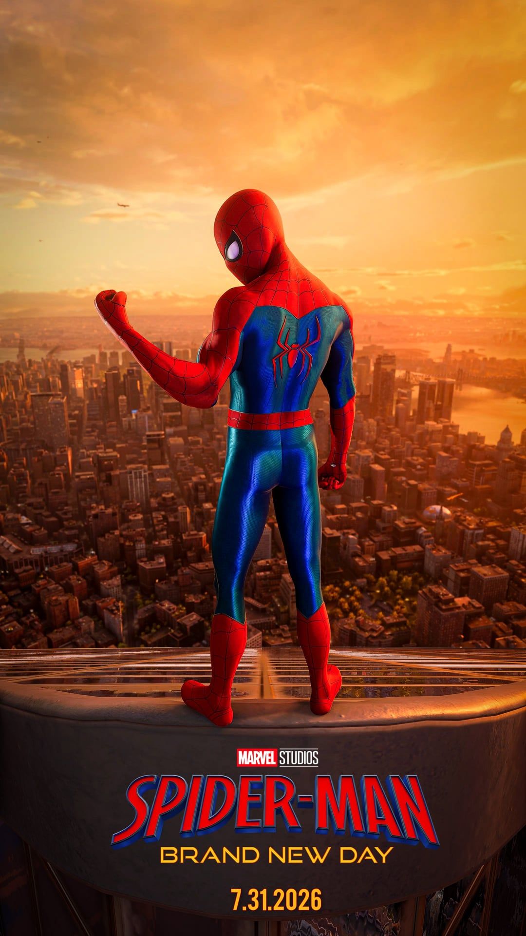 1080x1920 Custom Movie Posters For Spider Man Brand New Day
