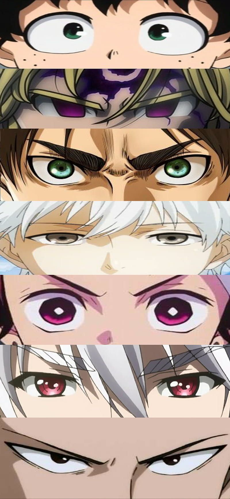 800x1734 Anime eyes, HD phone wallpaper
