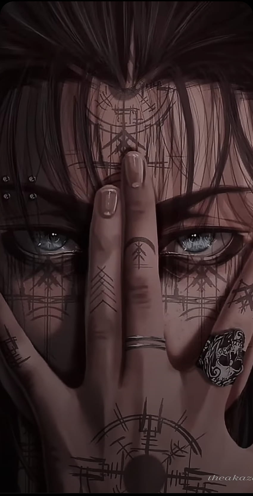 850x1666 Anime Eyes ideas in 2022 HD phone wallpaper
