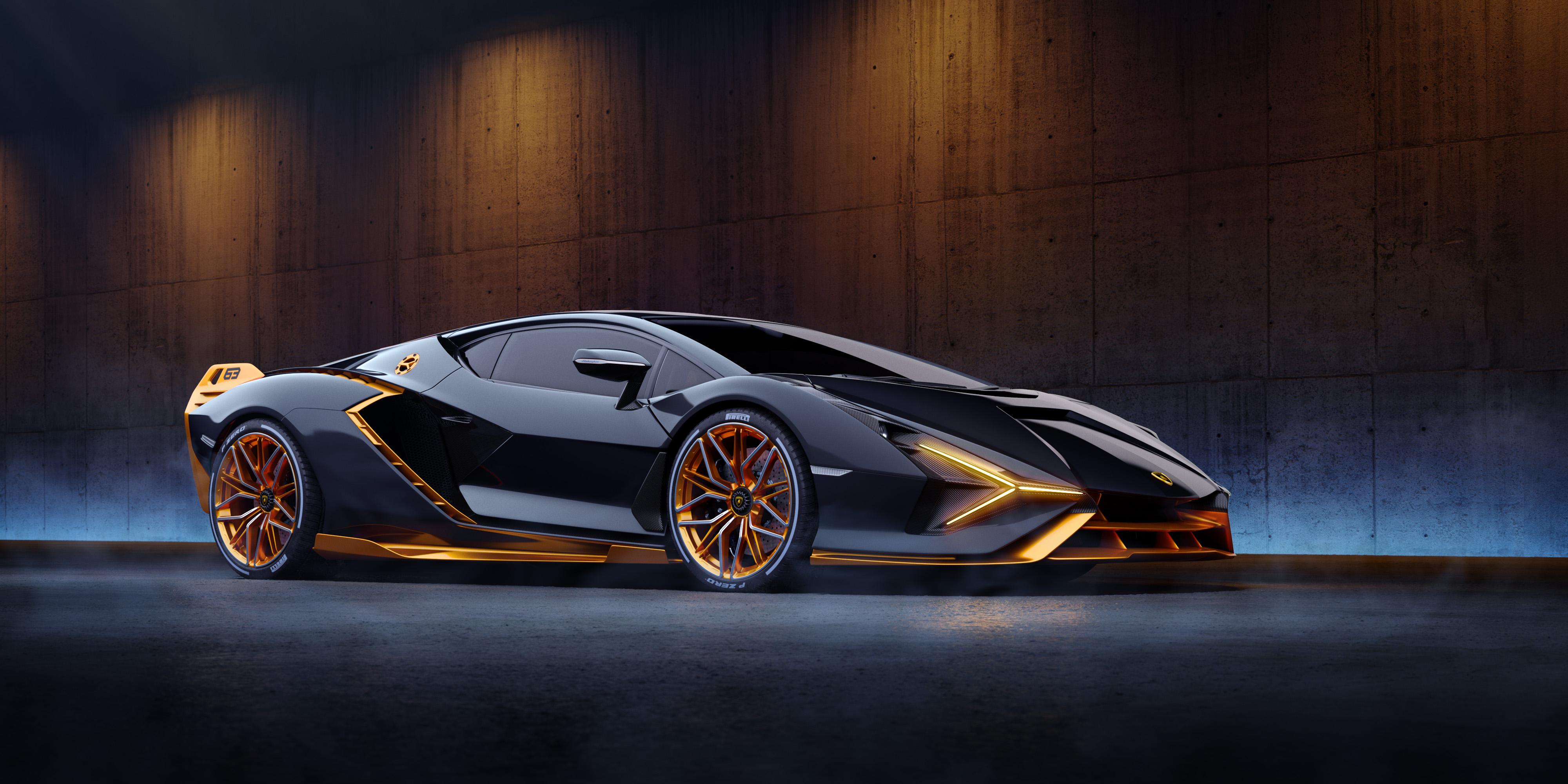 4000x2000 Gloz Tik on X: Golden black Lamborghini Super Car 4k Desktop Wallpaper k #Lamborghini #supercars #desktopwallpaper Download Link / X