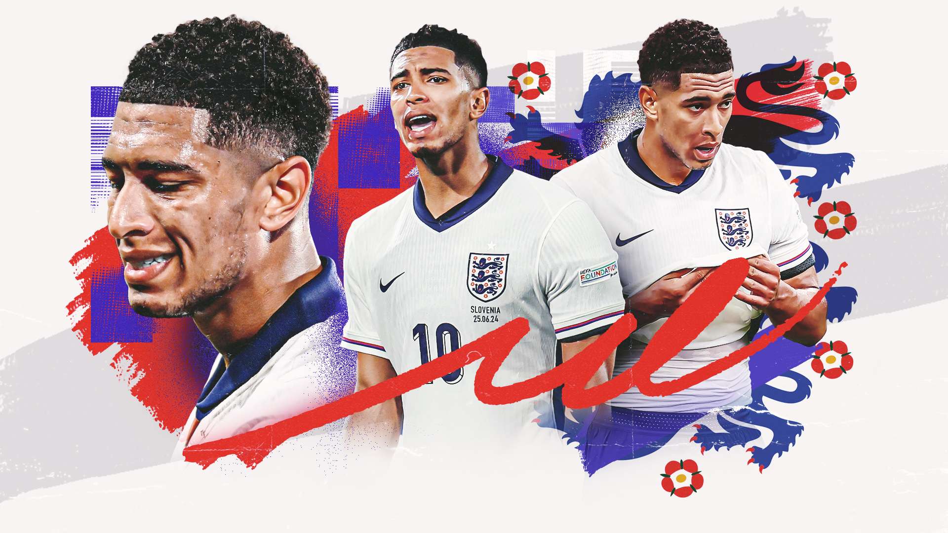 1920x1080 What has happened to Jude Bellingham? England's new icon looks a shadow of his Real Madrid best at Euro 2024. Goal.com English Qatar