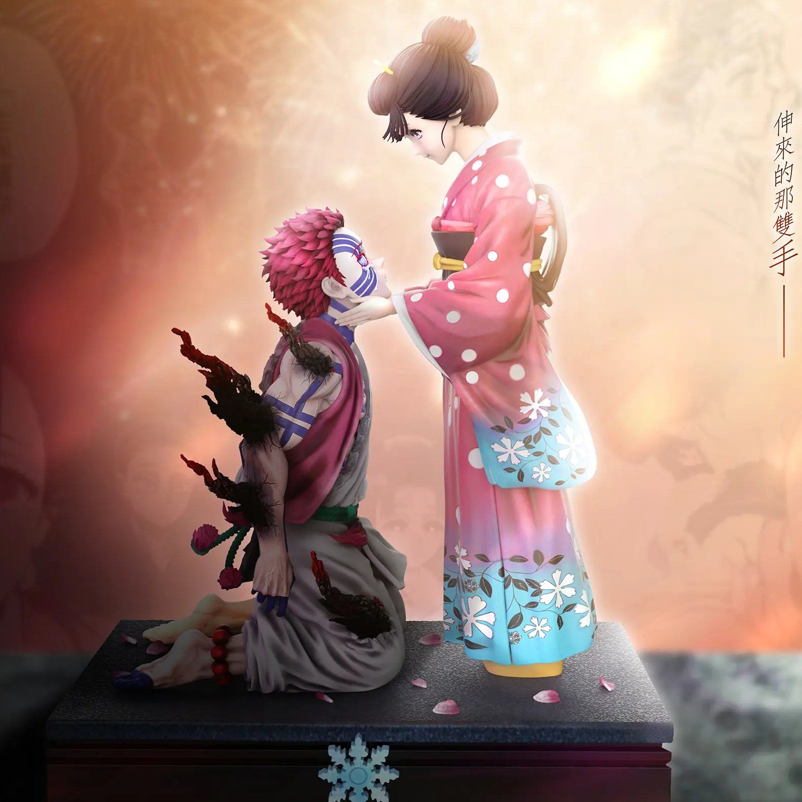 1592x1592 Anime Rave в X: „'Demon Slayer: Infinity Castle Arc' NEW AKAZA FIGURE IS A MASTERPIECE