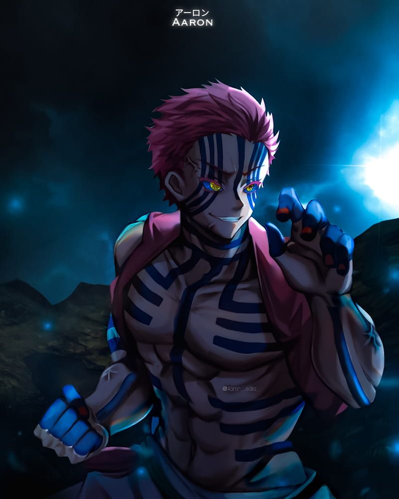 800x1000 Akaza, Anime, Akaza, Demon Slayer, 12 Demon Moons, HD phone wallpaper