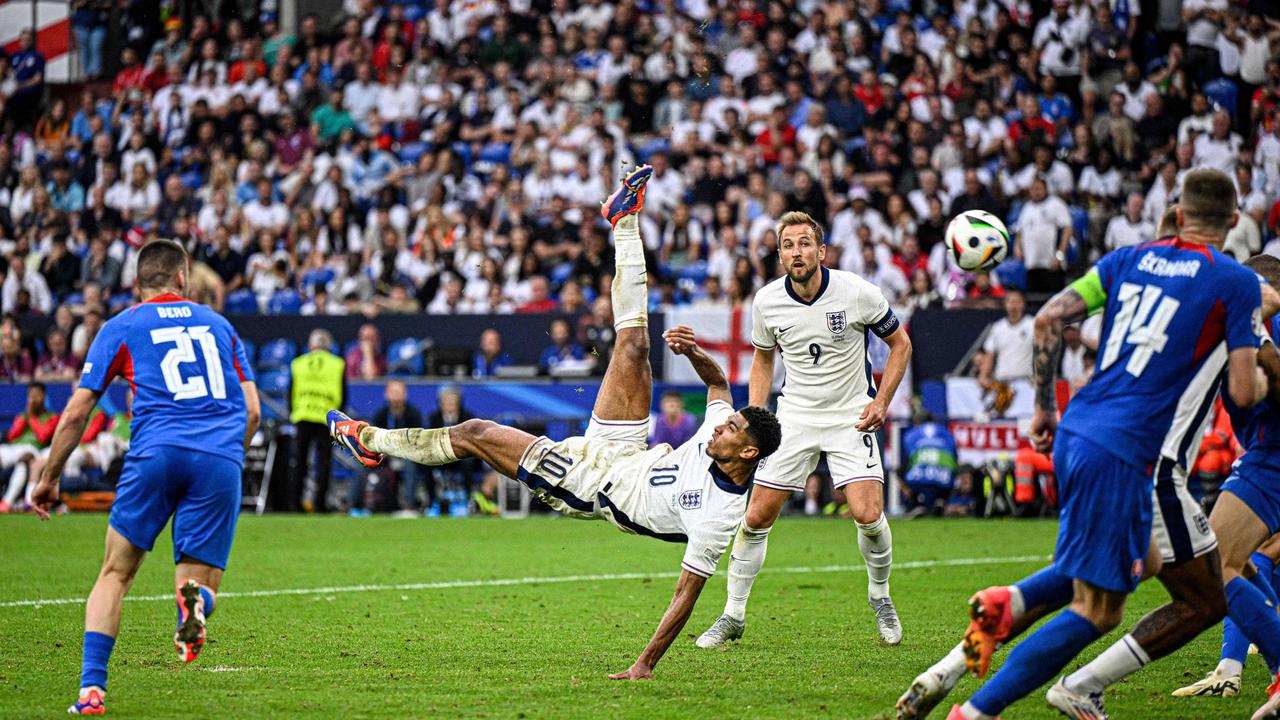 1280x720 Jude Bellingham saves England with 95th minute stunner before 'inside joke' sparks storm. news.com.au