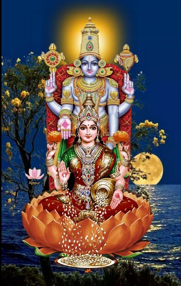 735x1163 Krishan Nehra (Advocate) on X: Good morning Karuna Ji. May Lord Vishnu Ji and Goddess Lakshmi Ji shower their divine blessings upon you and your family. / X