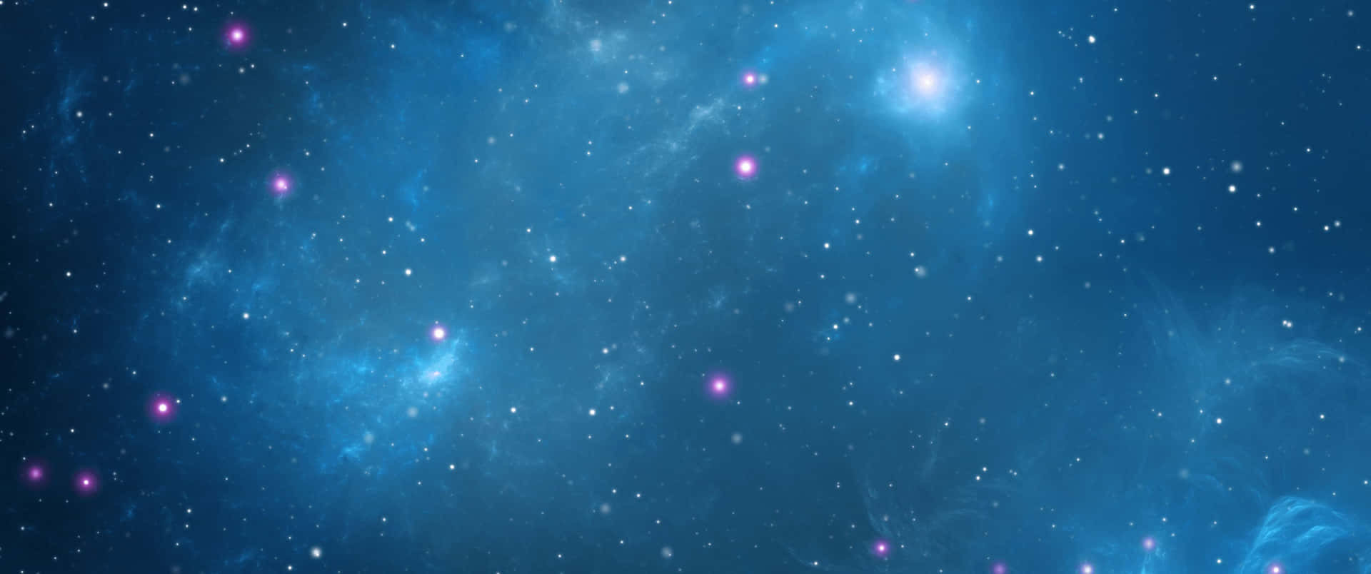 1920x804 Blue Space Background
