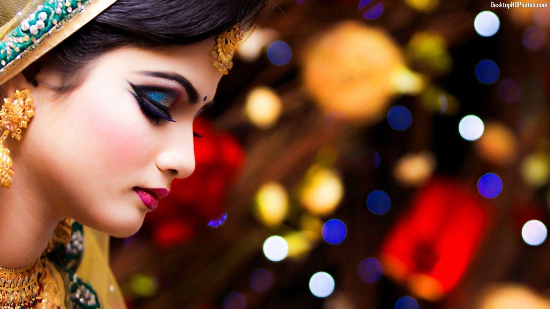 1920x1080 Bridal Makeup Wallpaper
