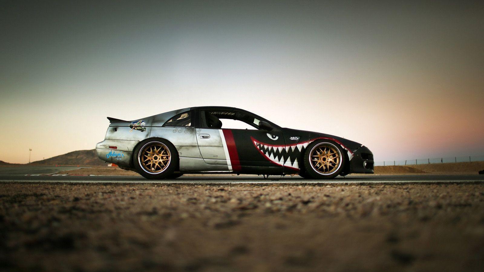 1600x900 Drift Car Wallpaper