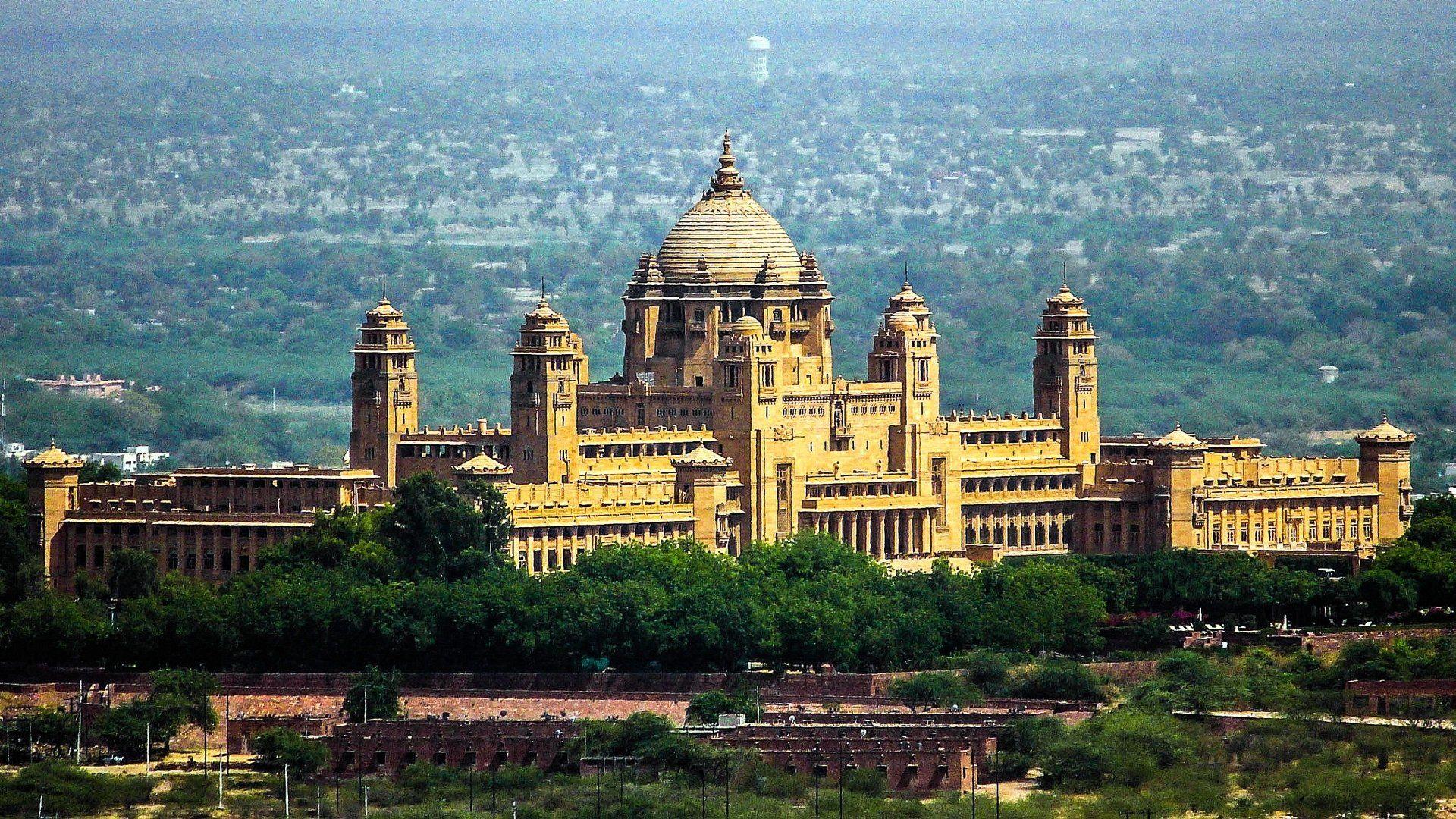 1920x1080 Umaid Bhawan Palace HD Wallpaper