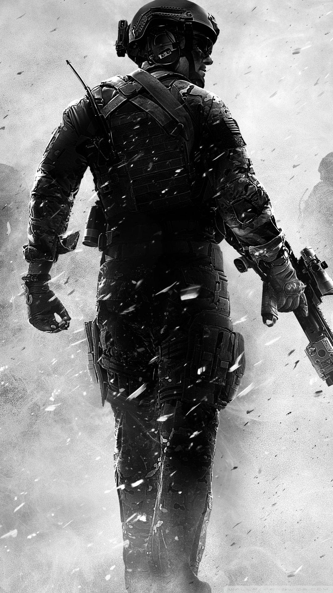 1080x1920 Download Captivating Call Of Duty Modern Warfare Poster Wallpaper