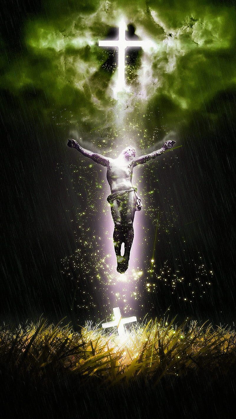 800x1422 Come to me, candle, jesus, male, son of god, HD phone wallpaper