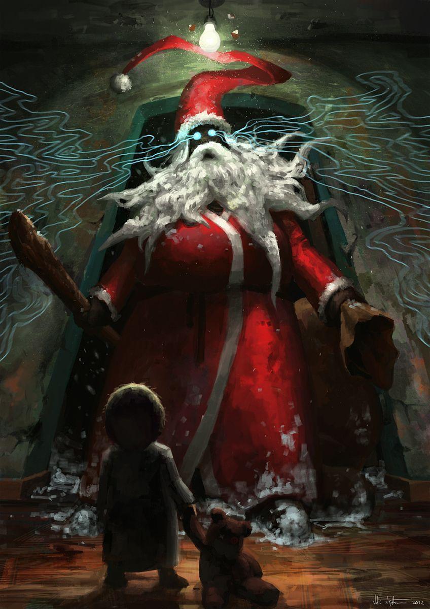 Evil Santa Wallpapers - Top Free Evil Santa Backgrounds - WallpaperAccess