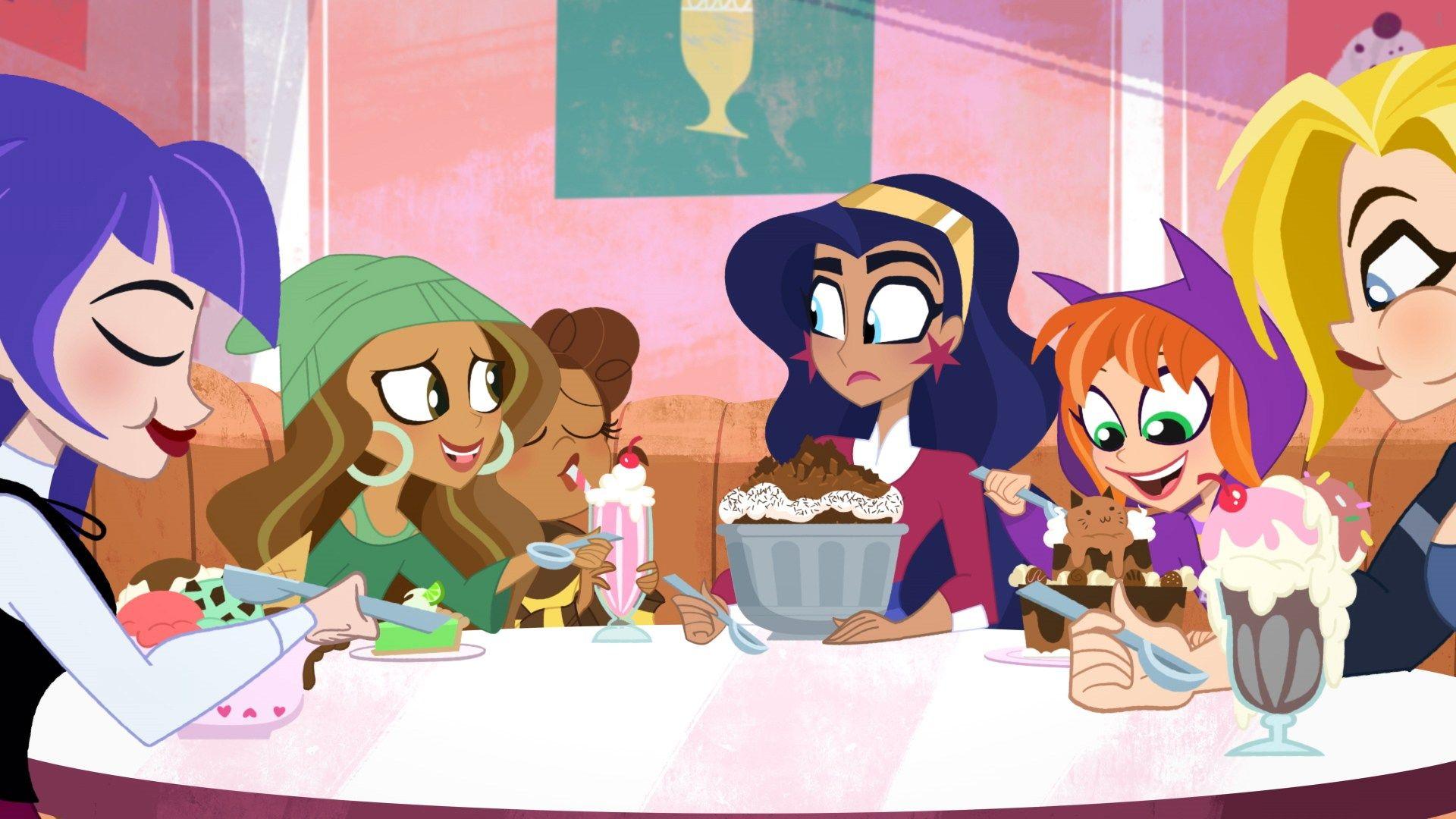 1920x1080 DC SUPER HERO GIRLS Work and Play Hard in Clips and Image