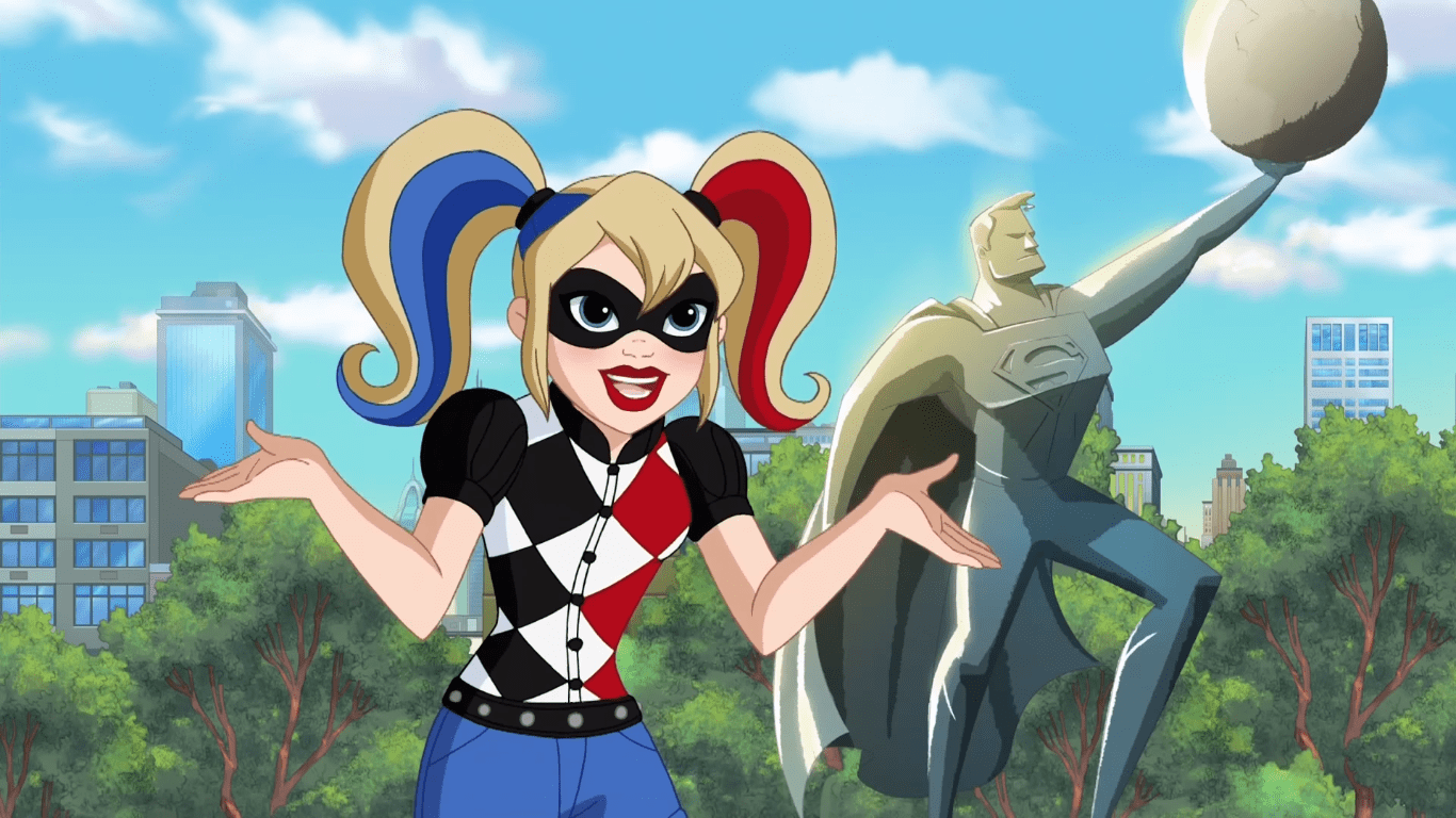 1366x768 Hero of the Month: Harley Quinn. DC Super Hero Girls