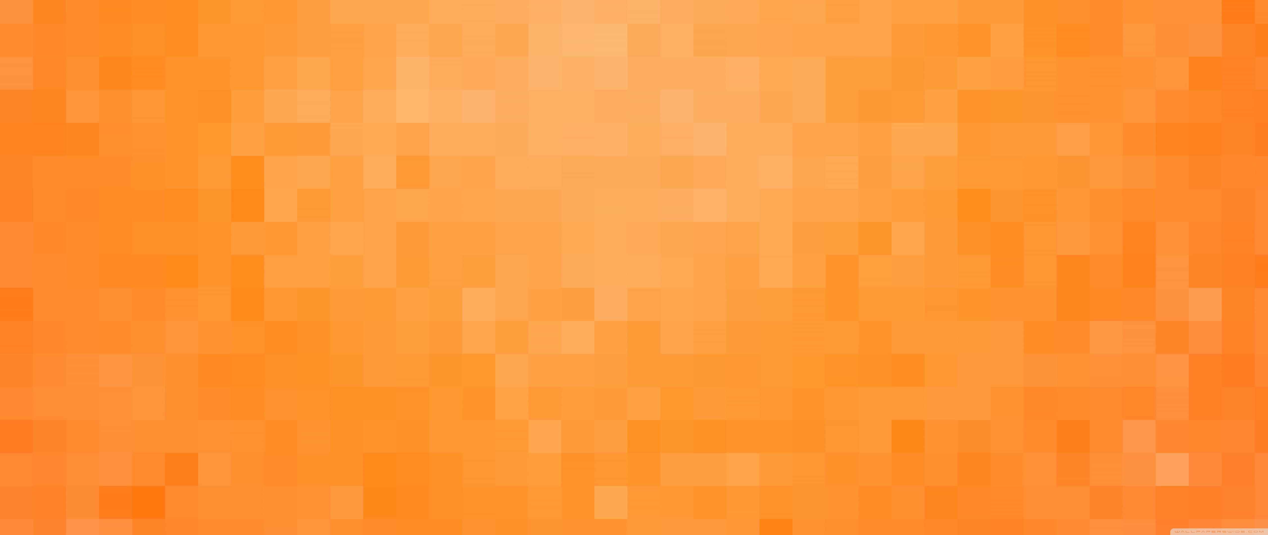 5120x2160 Orange Pixels Background 4K UHD Wallpaper for UltraHD Desktop and TV : Dual and Triple Monitor : Smartphone and Tablet Devices