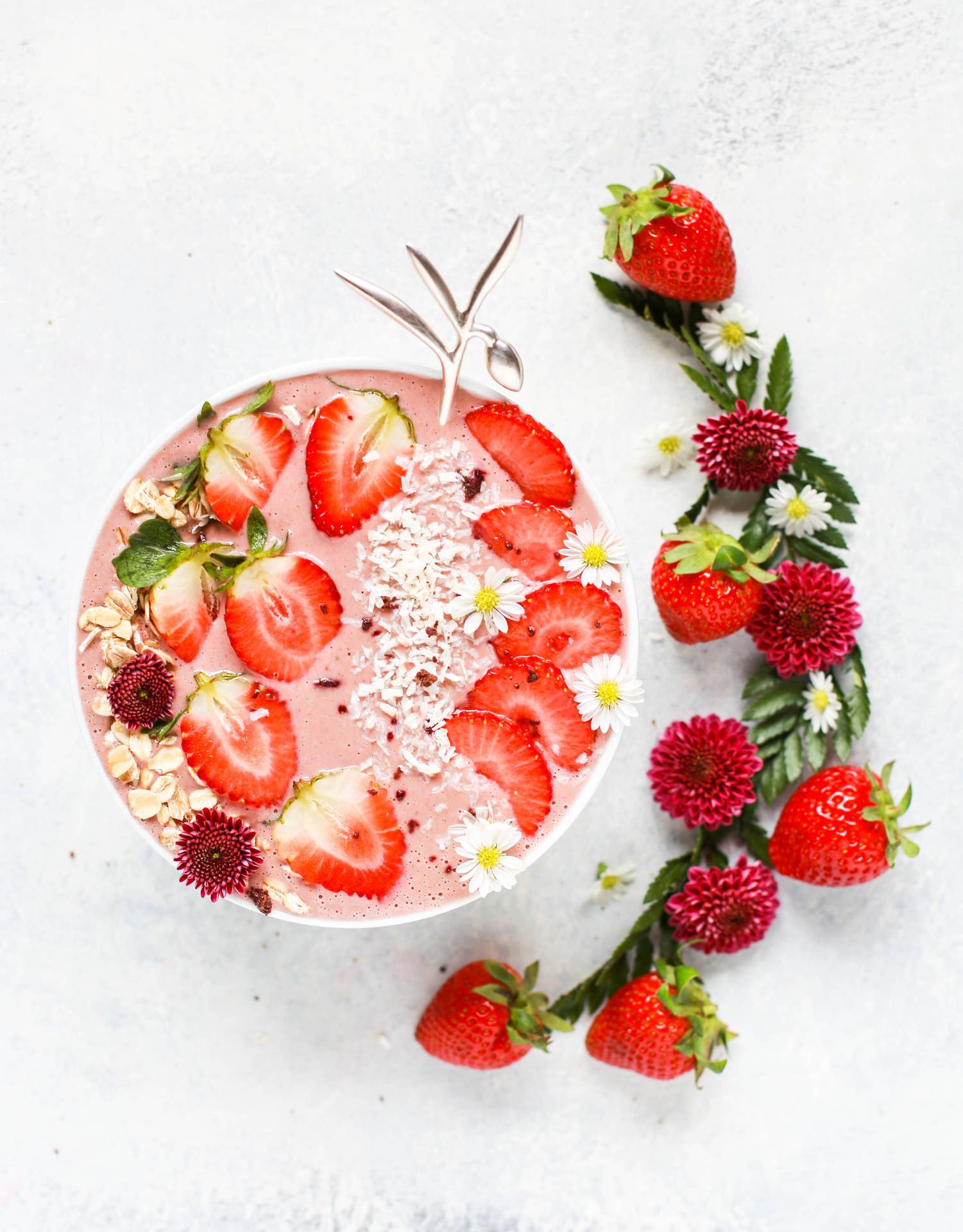1501x1920 Download Caption: Wholesome Breakfast for a Healthy Lifestyle Wallpaper