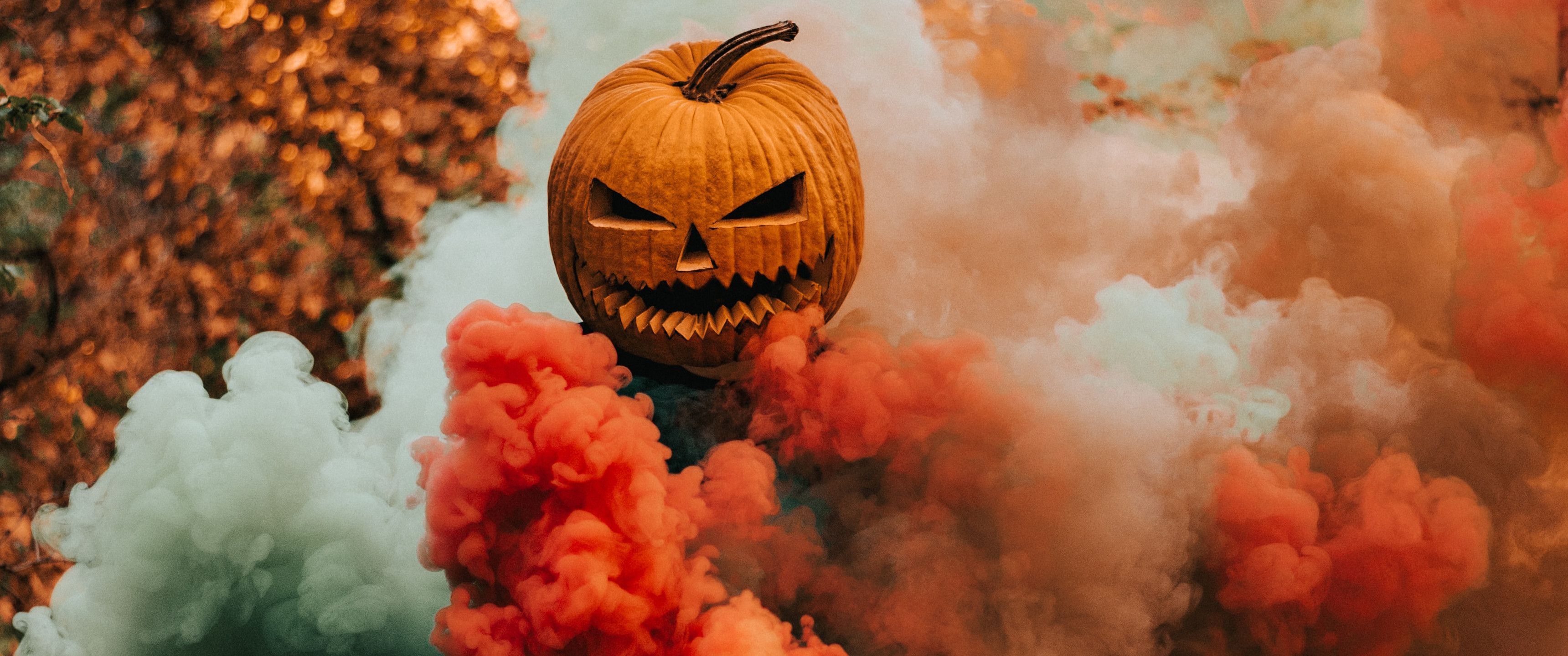 3440x1440 Halloween Ultrawide Wallpaper