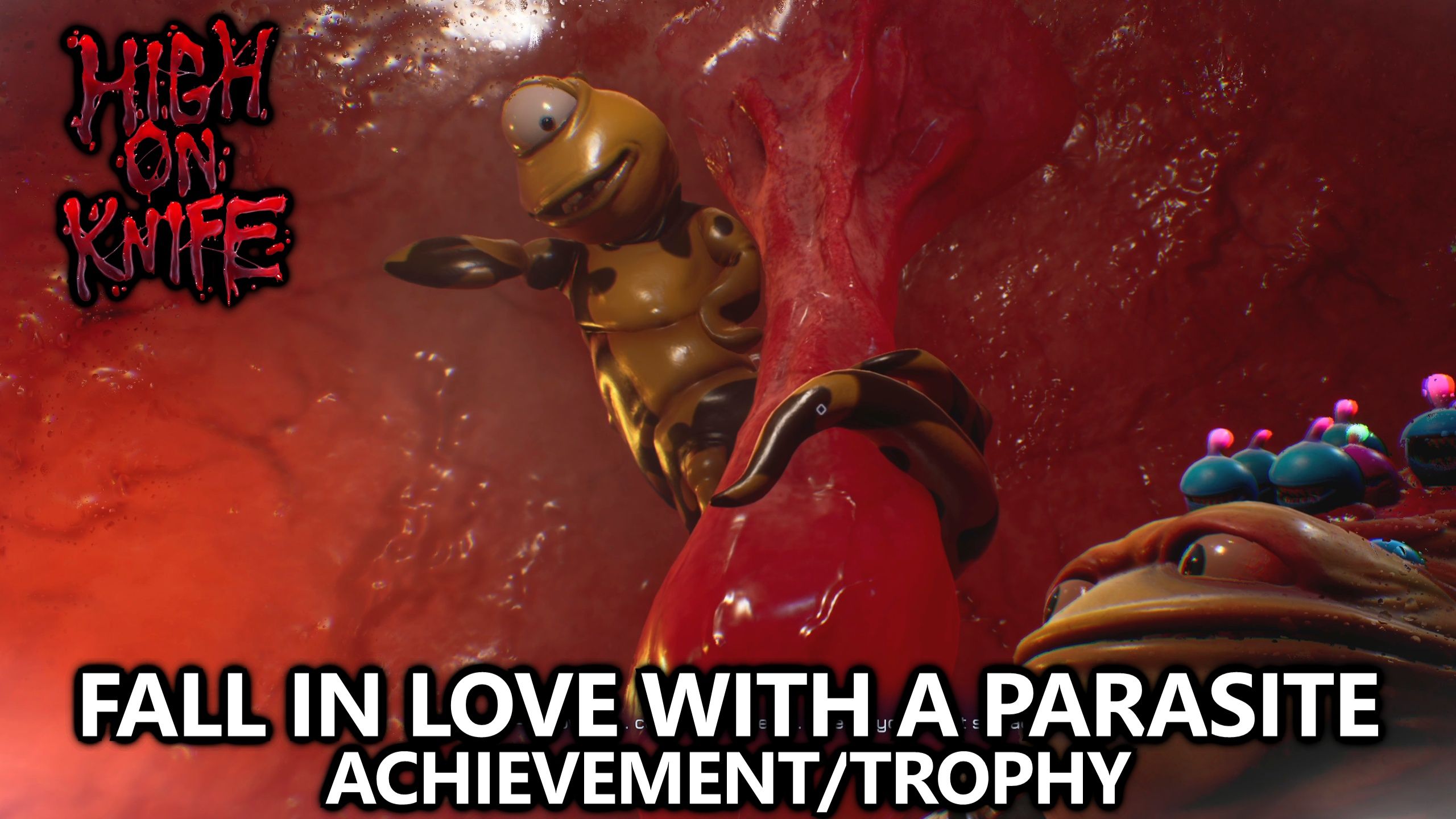 2560x1440 Patrick Maka on X: So for this, you have to have sex with a parasite that lives *within* another animal and hangs from a hemorrhoid. An achievement almost not worth getting