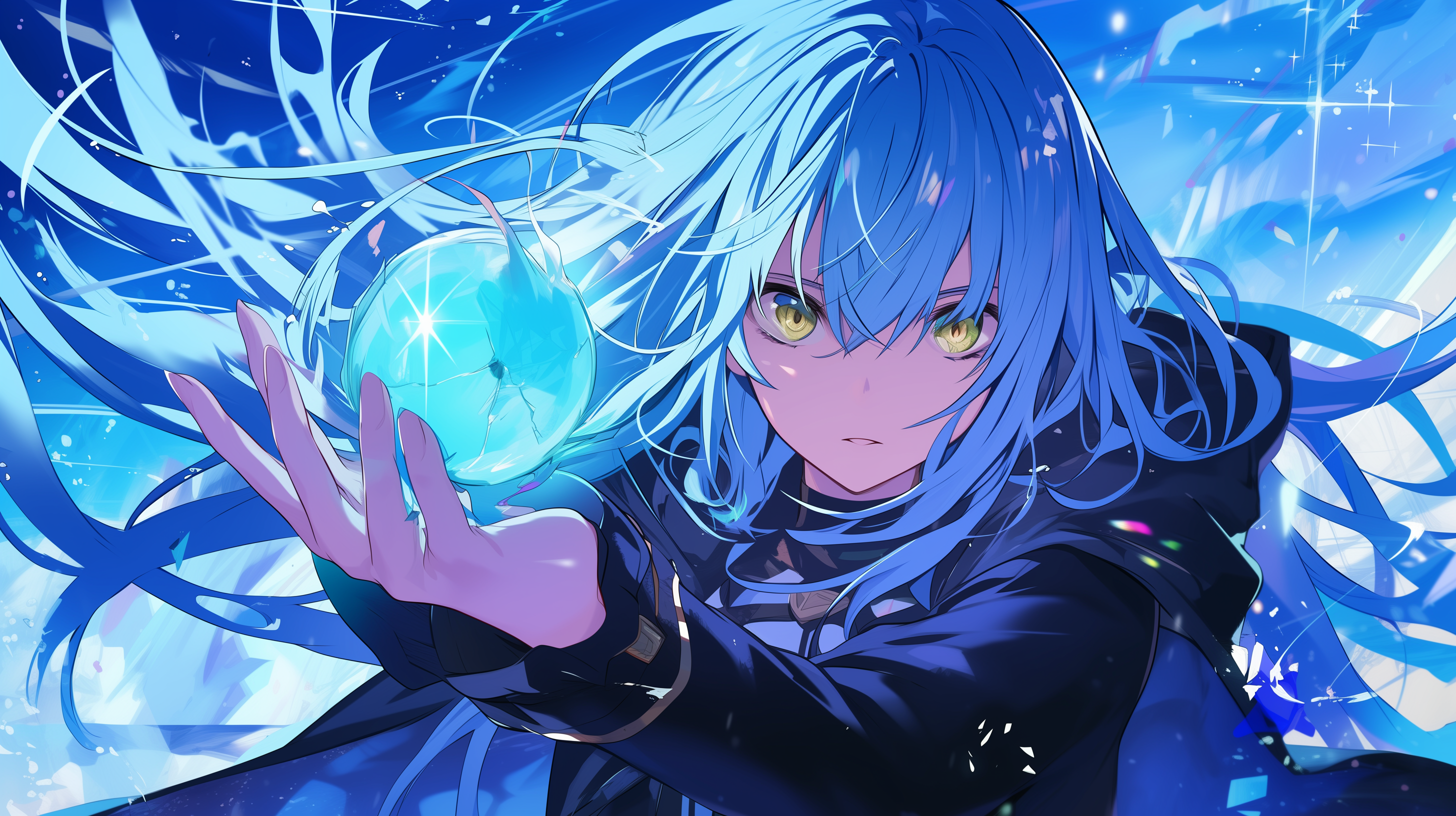 2912x1632 That Time I Got Reincarnated As A Slime Wallpaper: Free HD Download