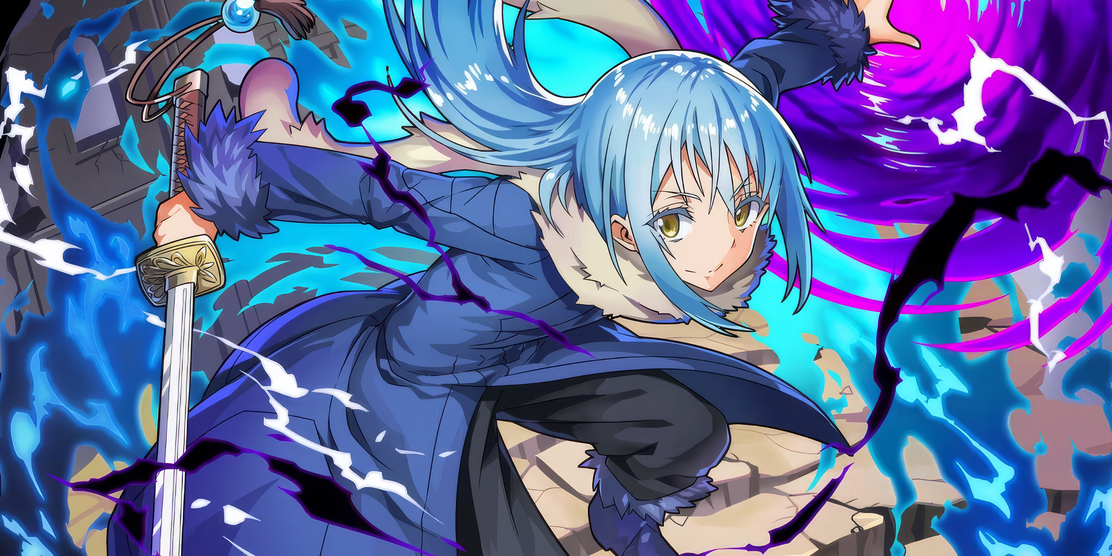 2160x1080 Rimuru Tempest Anime HD Wallpaper Time I Got Reincarnated as a Slimex1080
