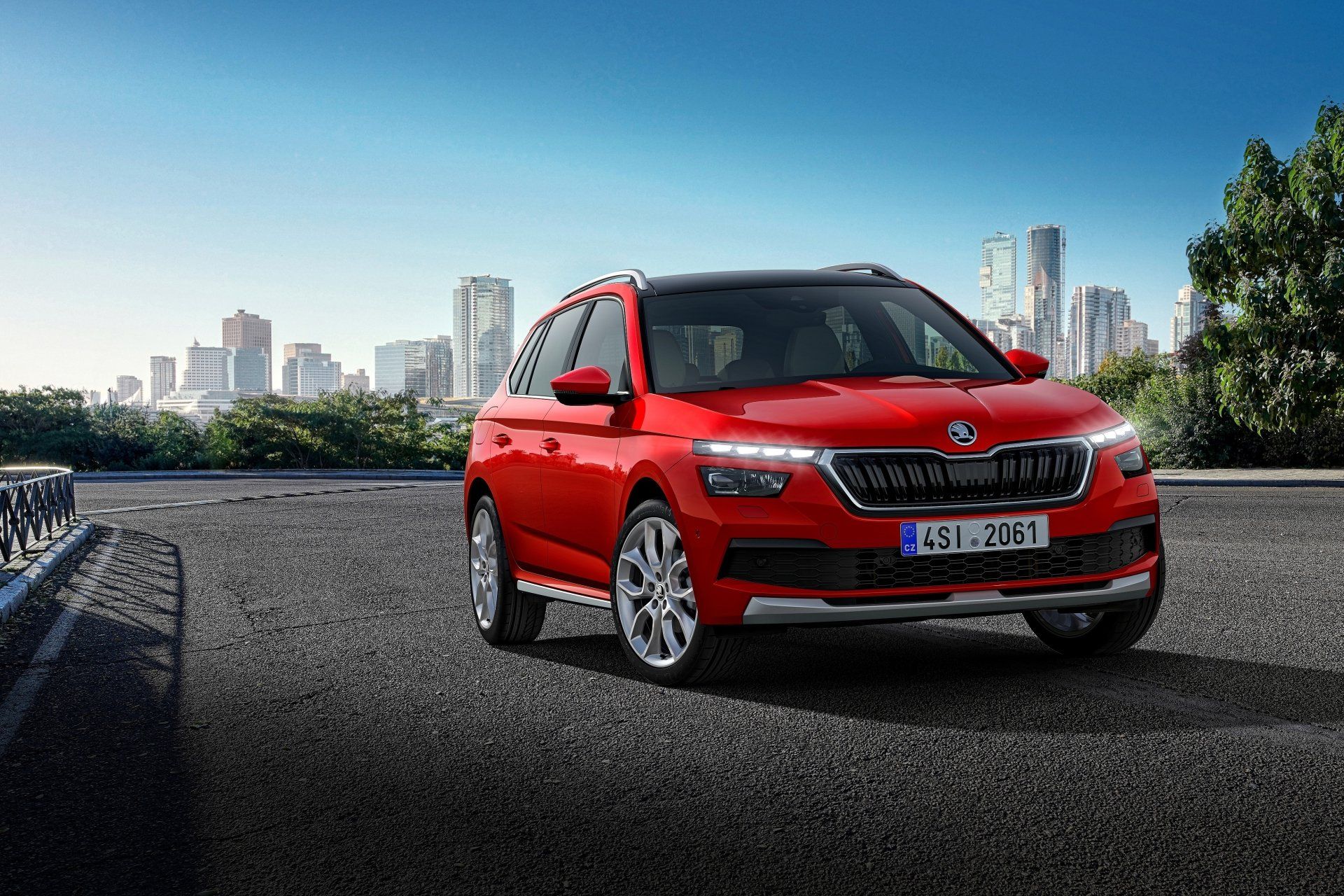 1920x1280 Download SUV Car Skoda Vehicle Skoda Kamiq 4k Ultra HD Wallpaper