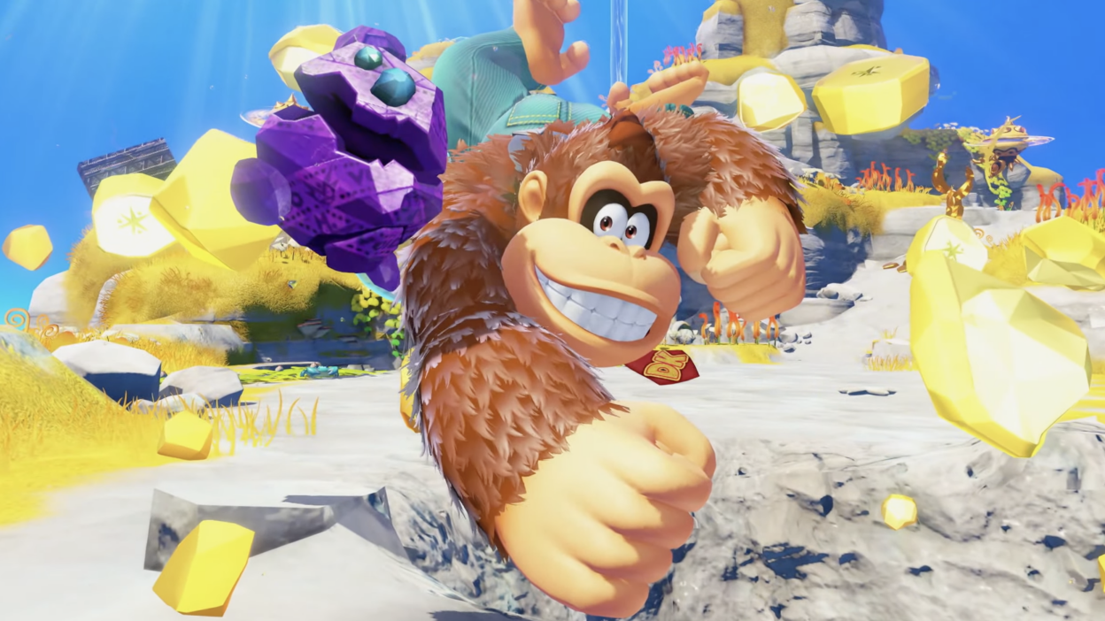1248x702 New 'Donkey Kong' game, 'Bananza, ' announced at Nintendo Switch 2 event